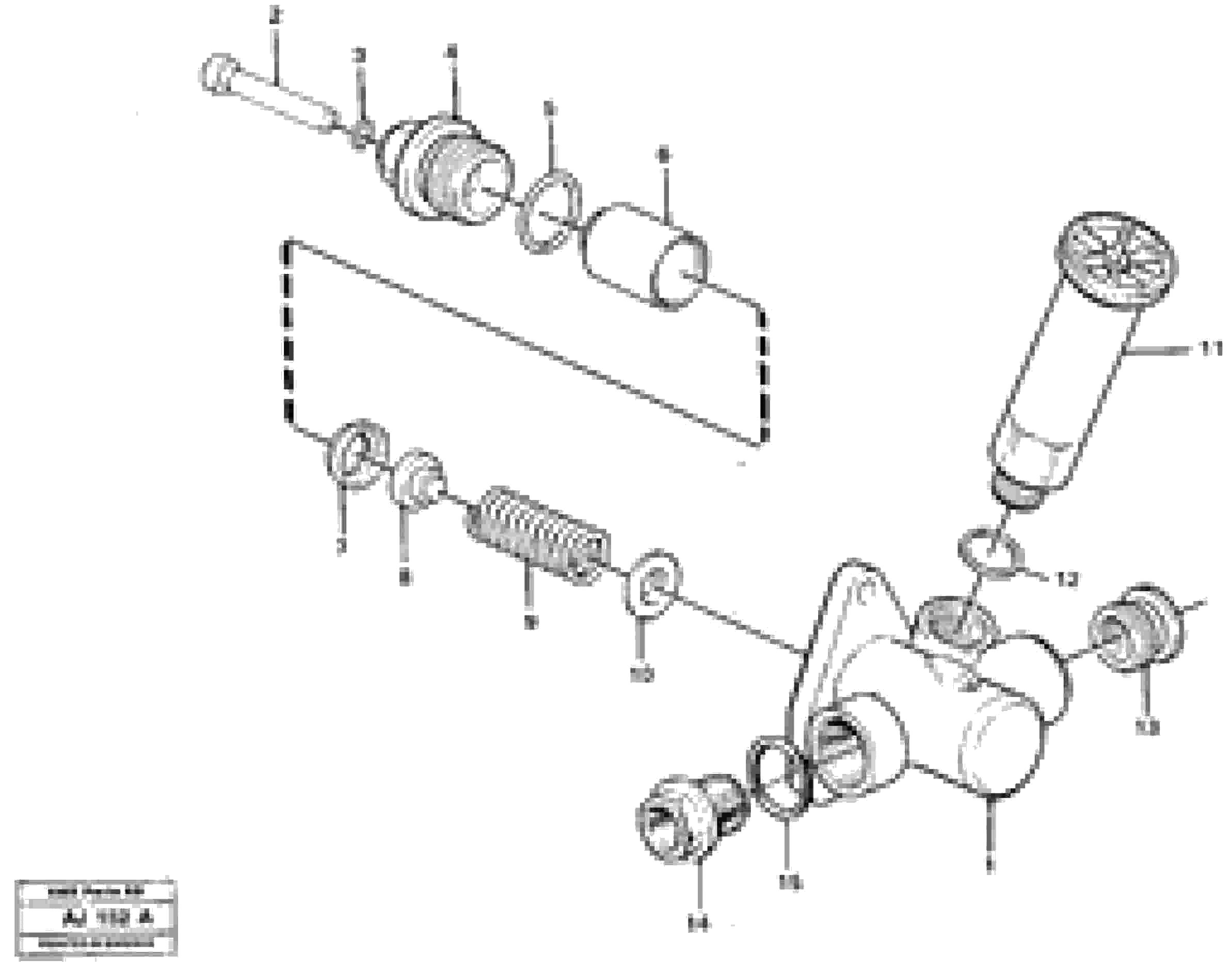 Схема запчастей Volvo L120B - 100815 Feed pump L120B VOLVO BM VOLVO BM L120B