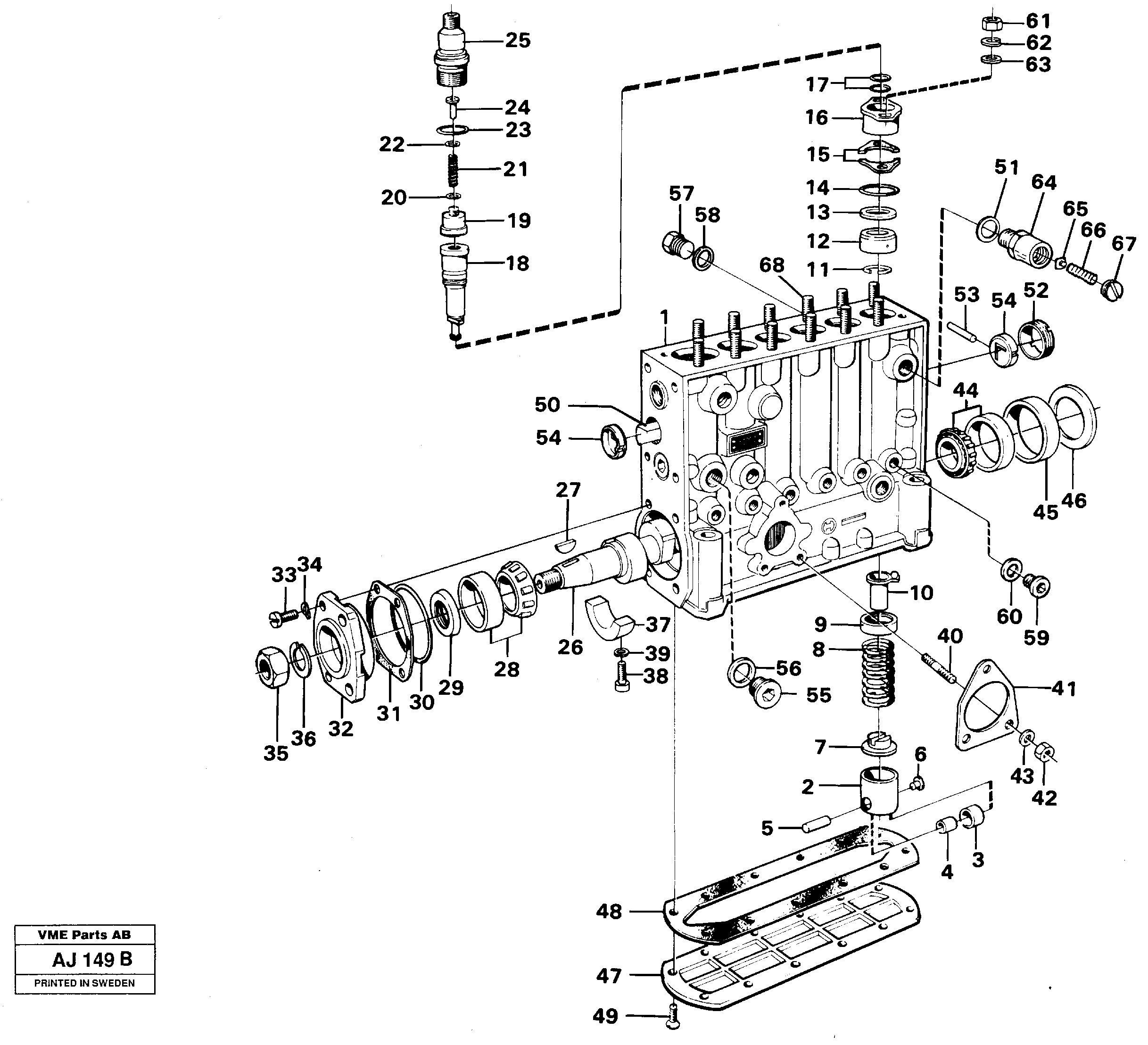 Схема запчастей Volvo L120B - 89291 Насос L120B VOLVO BM VOLVO BM L120B