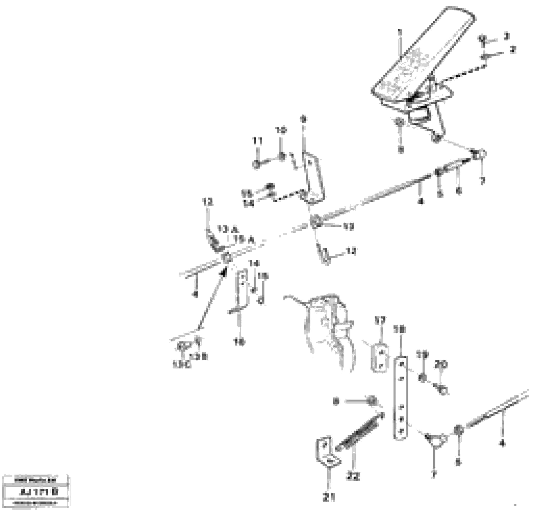 Схема запчастей Volvo L120B - 33607 Regulator control L120B VOLVO BM VOLVO BM L120B