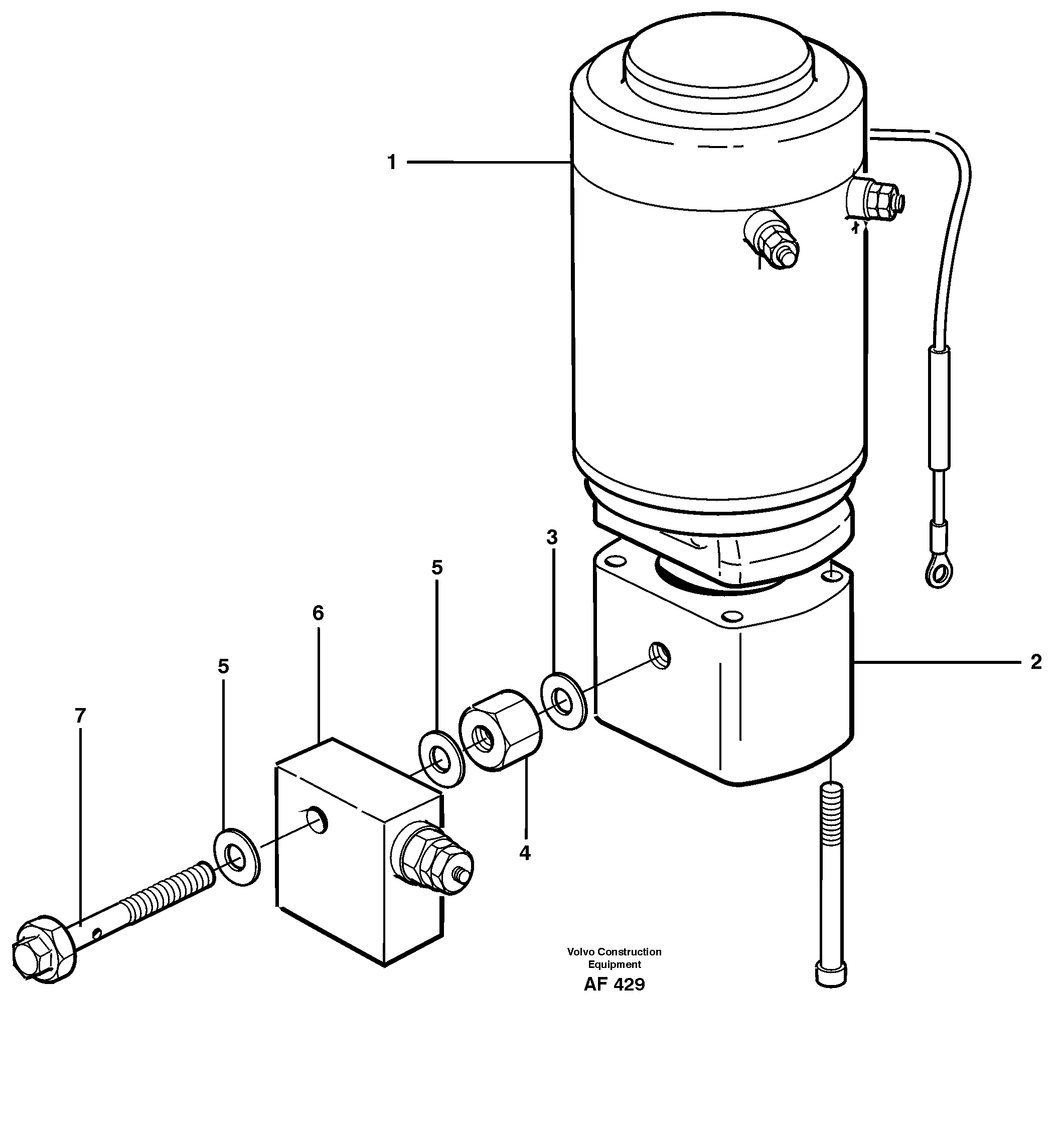 Схема запчастей Volvo L150 - 18750 Pump unit L150/L150C VOLVO BM VOLVO BM L150/L150C SER NO - 2767/- 60708