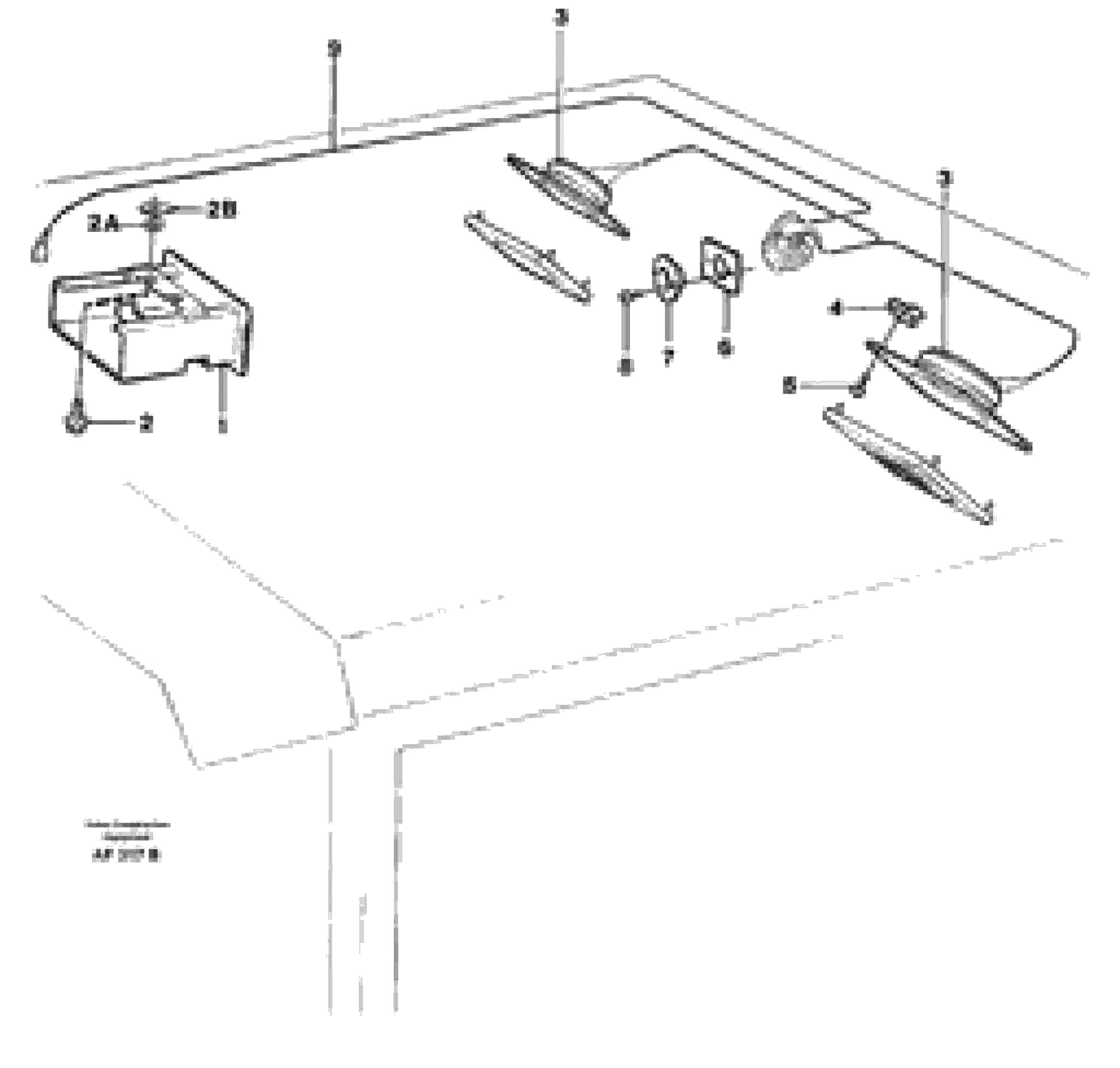 Схема запчастей Volvo L150 - 40520 Radio bracket L150/L150C VOLVO BM VOLVO BM L150/L150C SER NO - 2767/- 60708