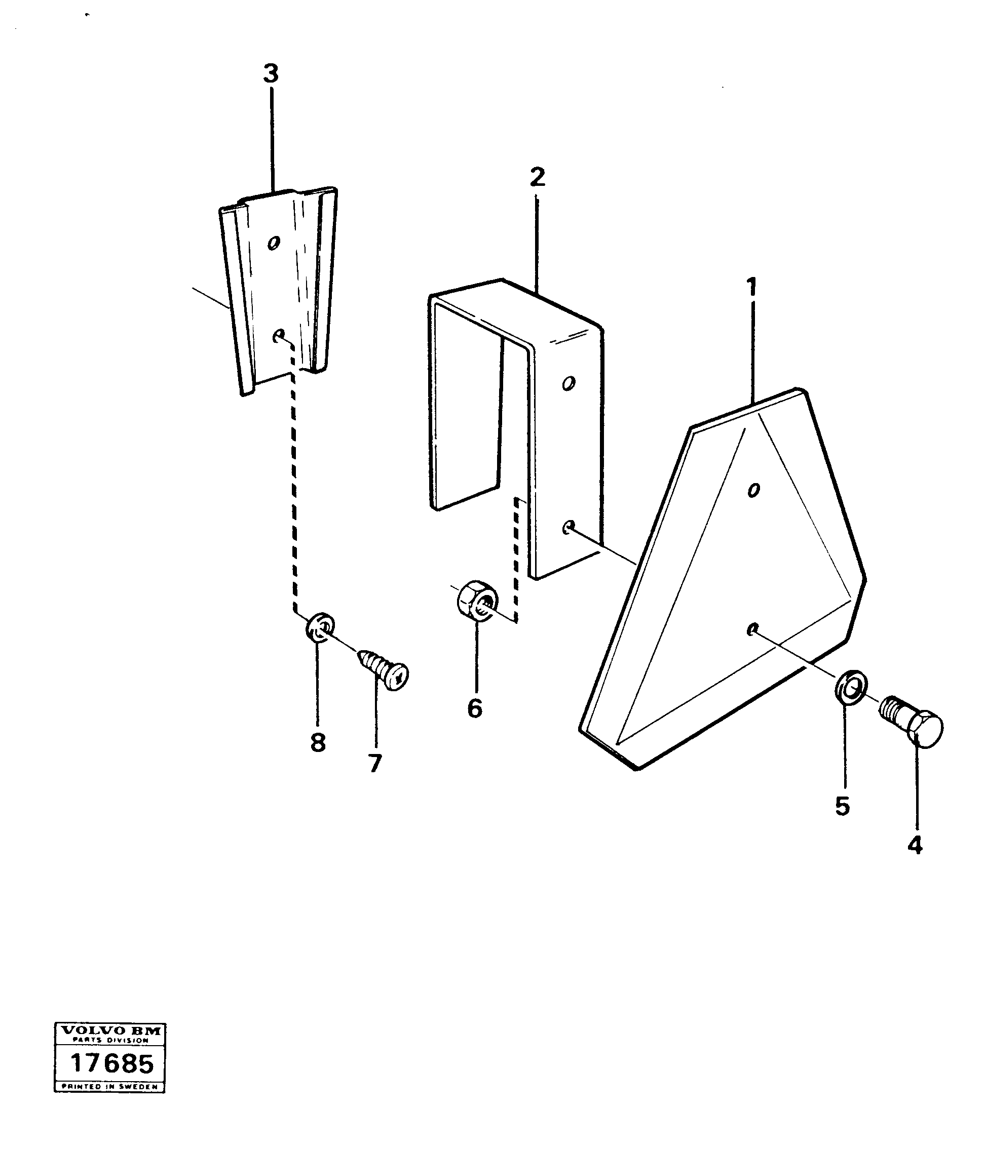 Схема запчастей Volvo L160 - 512 Lgf-sign L160 VOLVO BM L160