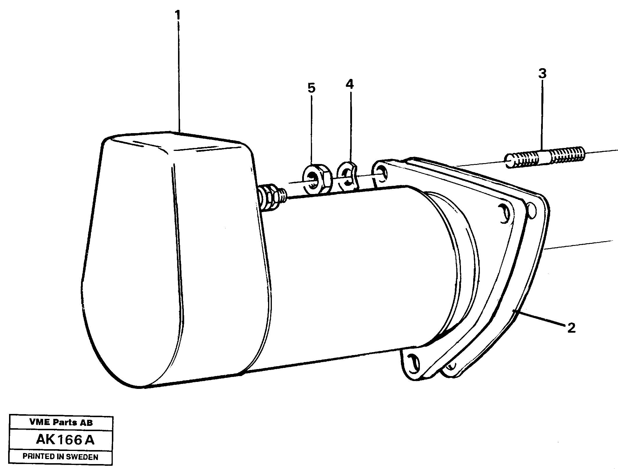 Схема запчастей Volvo L180 - 11604 Starter motor with assembling details L180/L180C VOLVO BM VOLVO BM L180/L180C SER NO -2532 / -60469 USA