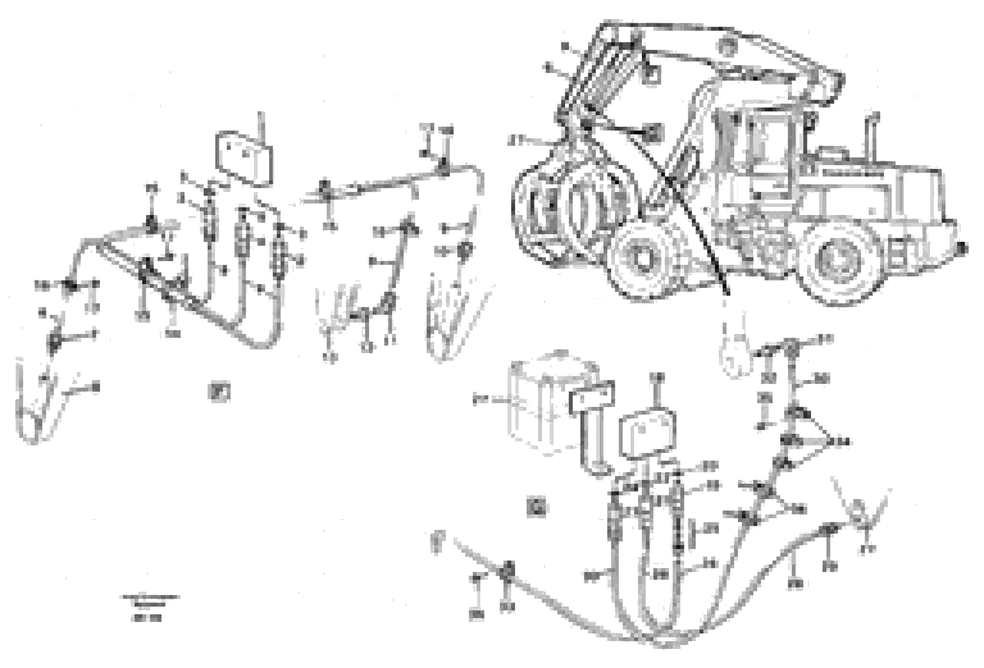 Схема запчастей Volvo L180 - 25136 Distribution block. F, G L180/L180C VOLVO BM VOLVO BM L180/L180C SER NO -2532 / -60469 USA