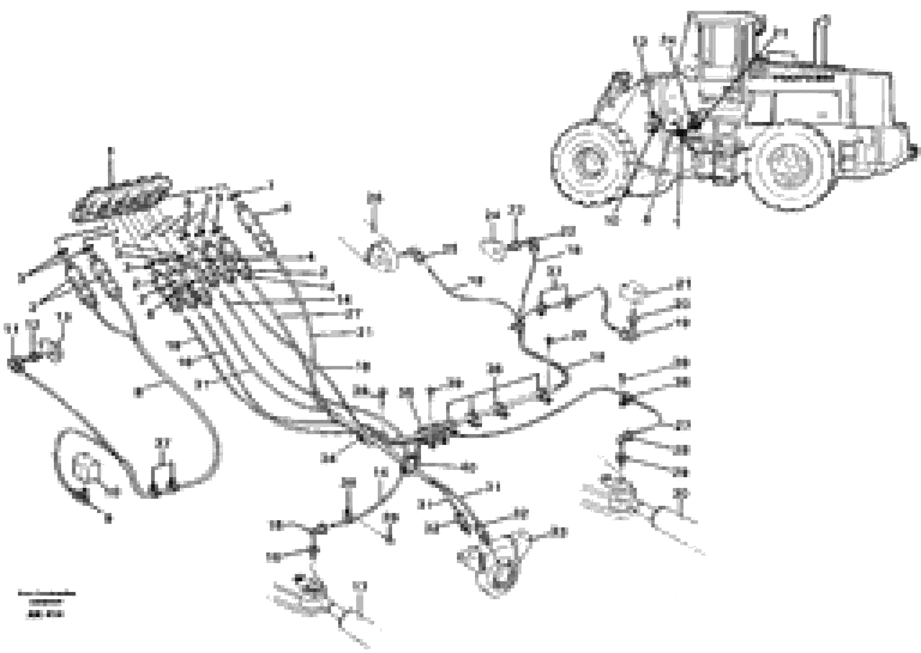 Схема запчастей Volvo L180 - 49082 Distribution block, A L180/L180C VOLVO BM VOLVO BM L180/L180C SER NO -2532 / -60469 USA