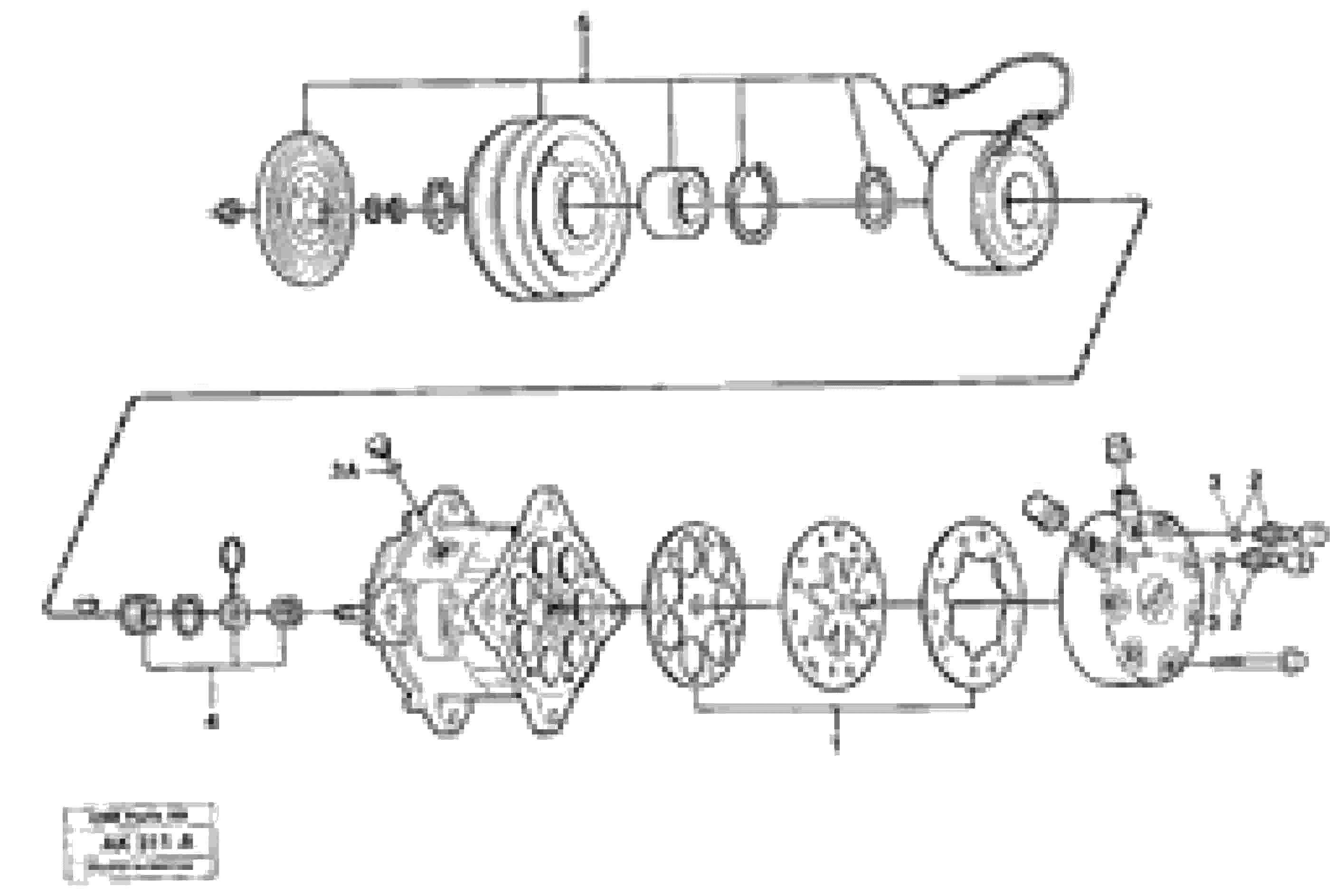 Схема запчастей Volvo L180 - 13276 Compressor L180/L180C VOLVO BM VOLVO BM L180/L180C SER NO -2532 / -60469 USA