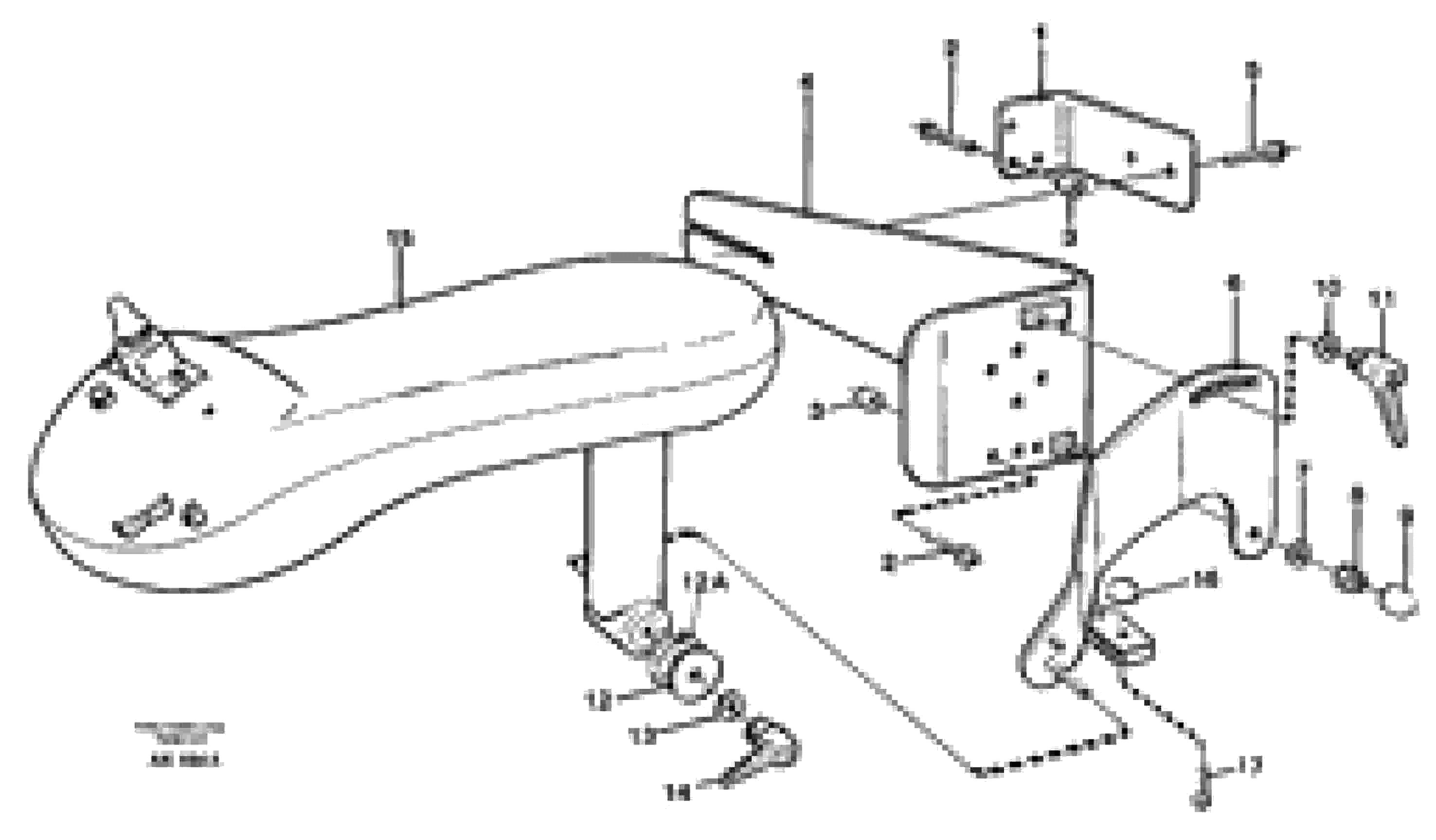 Схема запчастей Volvo L180 - 13279 CDC - steering, plate details L180/L180C VOLVO BM VOLVO BM L180/L180C SER NO -2532 / -60469 USA