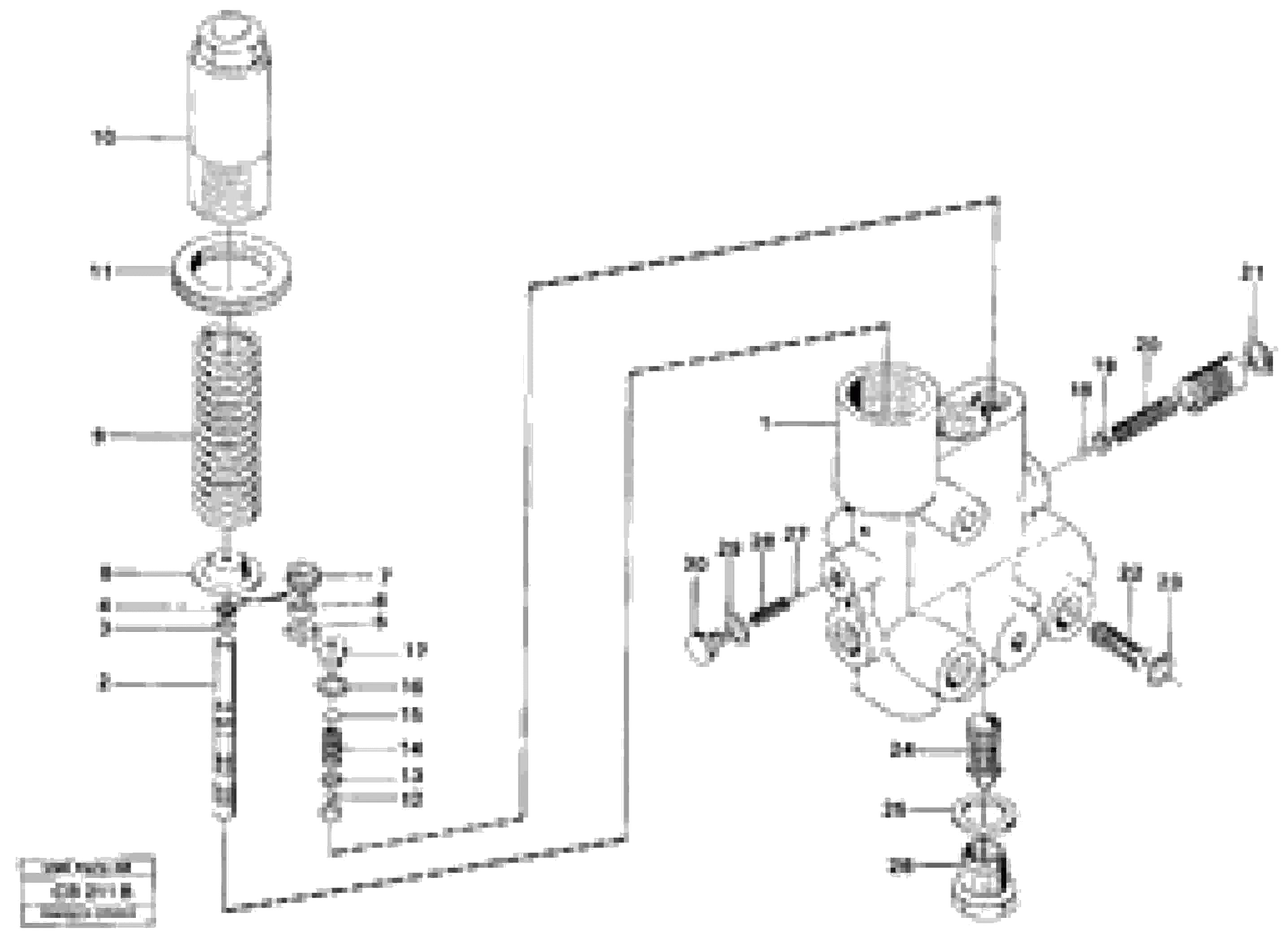 Схема запчастей Volvo EL70 - 52756 Valve EL70 VOLVO BM VOLVO BM EL70