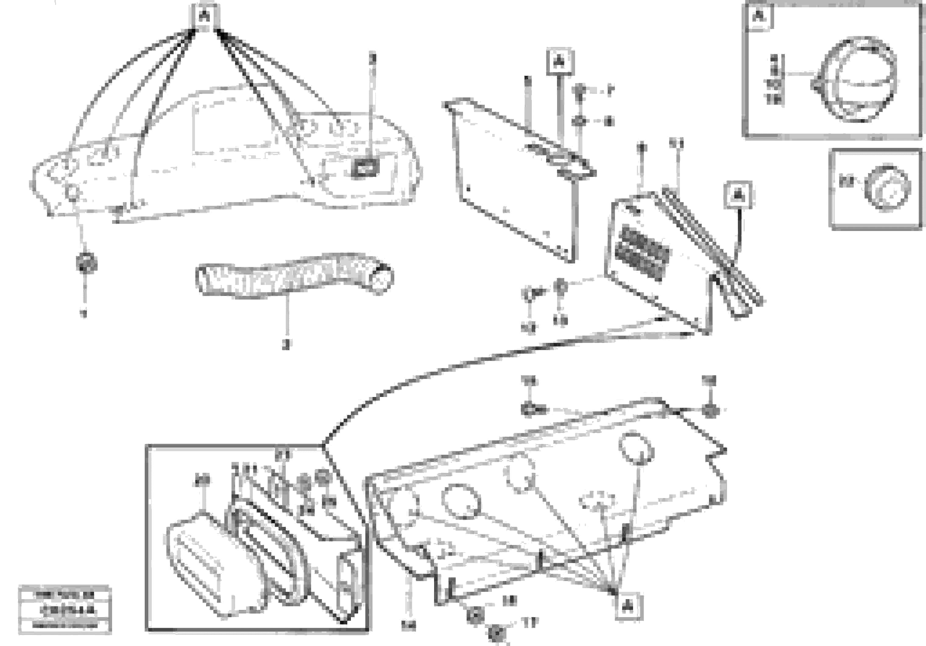 Схема запчастей Volvo EL70 - 65235 Air ducts EL70 VOLVO BM VOLVO BM EL70