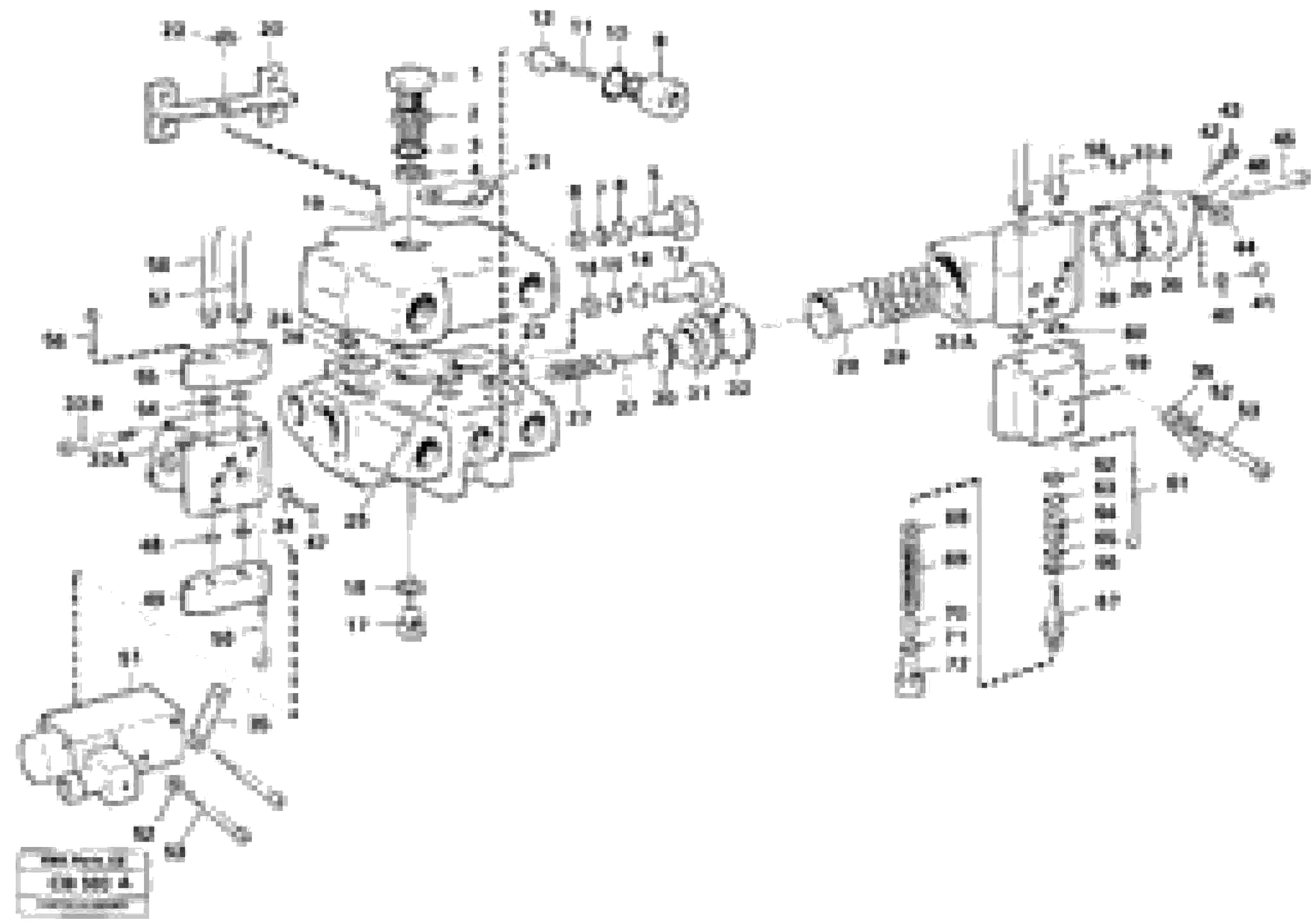 Схема запчастей Volvo EL70 - 64428 Valve, circuit body and return valve EL70 VOLVO BM VOLVO BM EL70