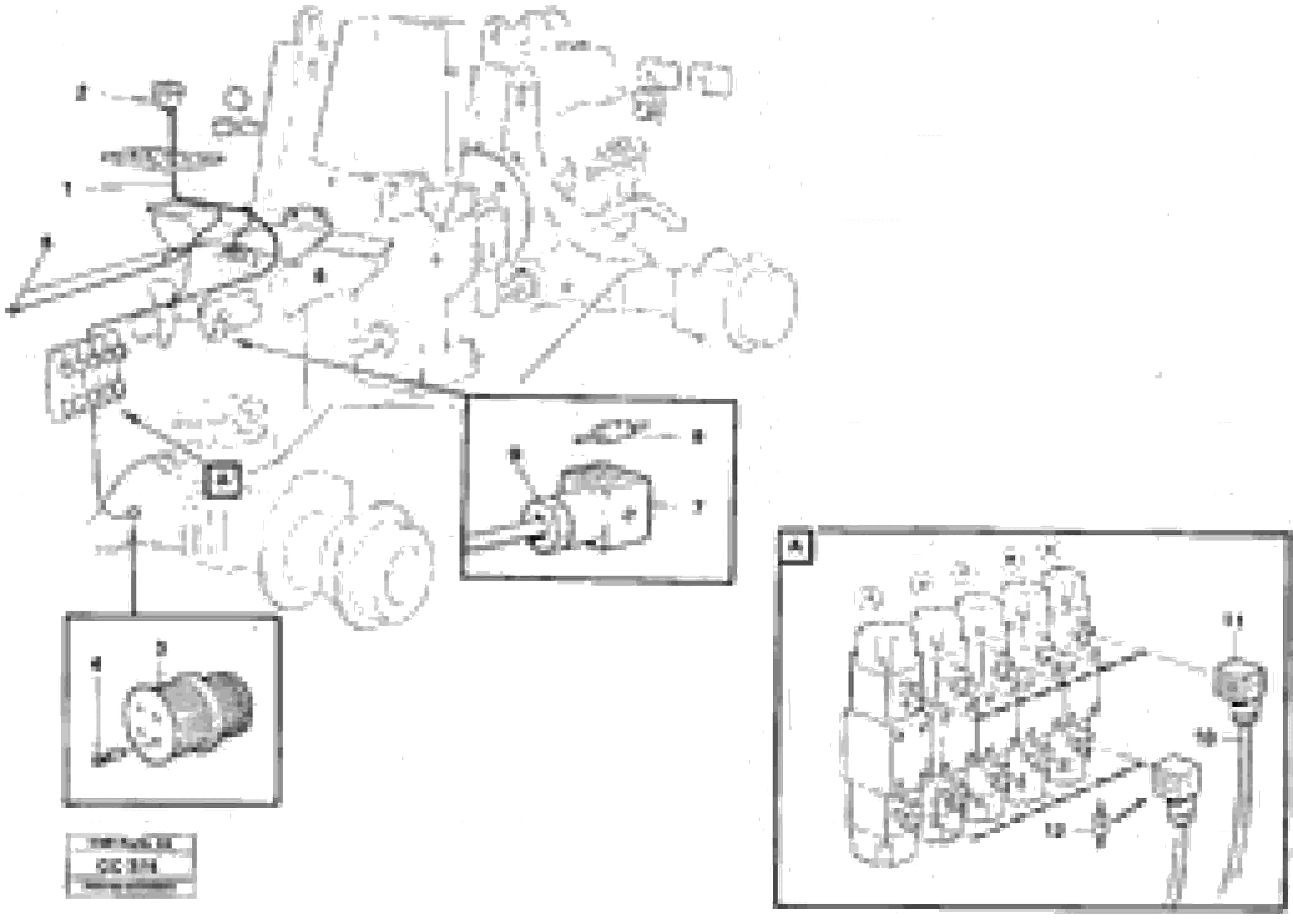 Схема запчастей Volvo EL70C - 39902 Electric system, rear EL70C VOLVO BM VOLVO BM EL70C