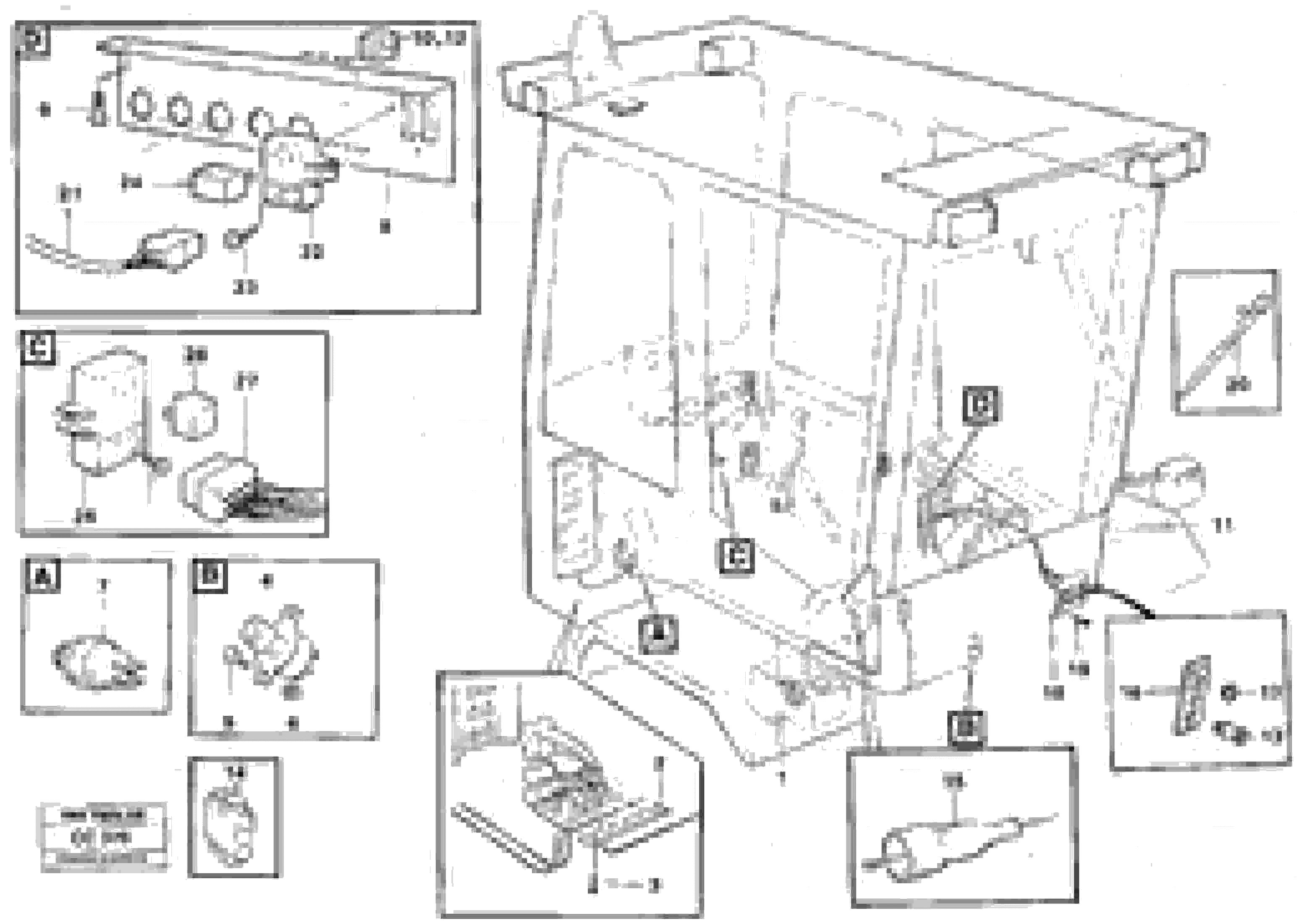 Схема запчастей Volvo EL70C - 52238 Electrical system, cab EL70C VOLVO BM VOLVO BM EL70C