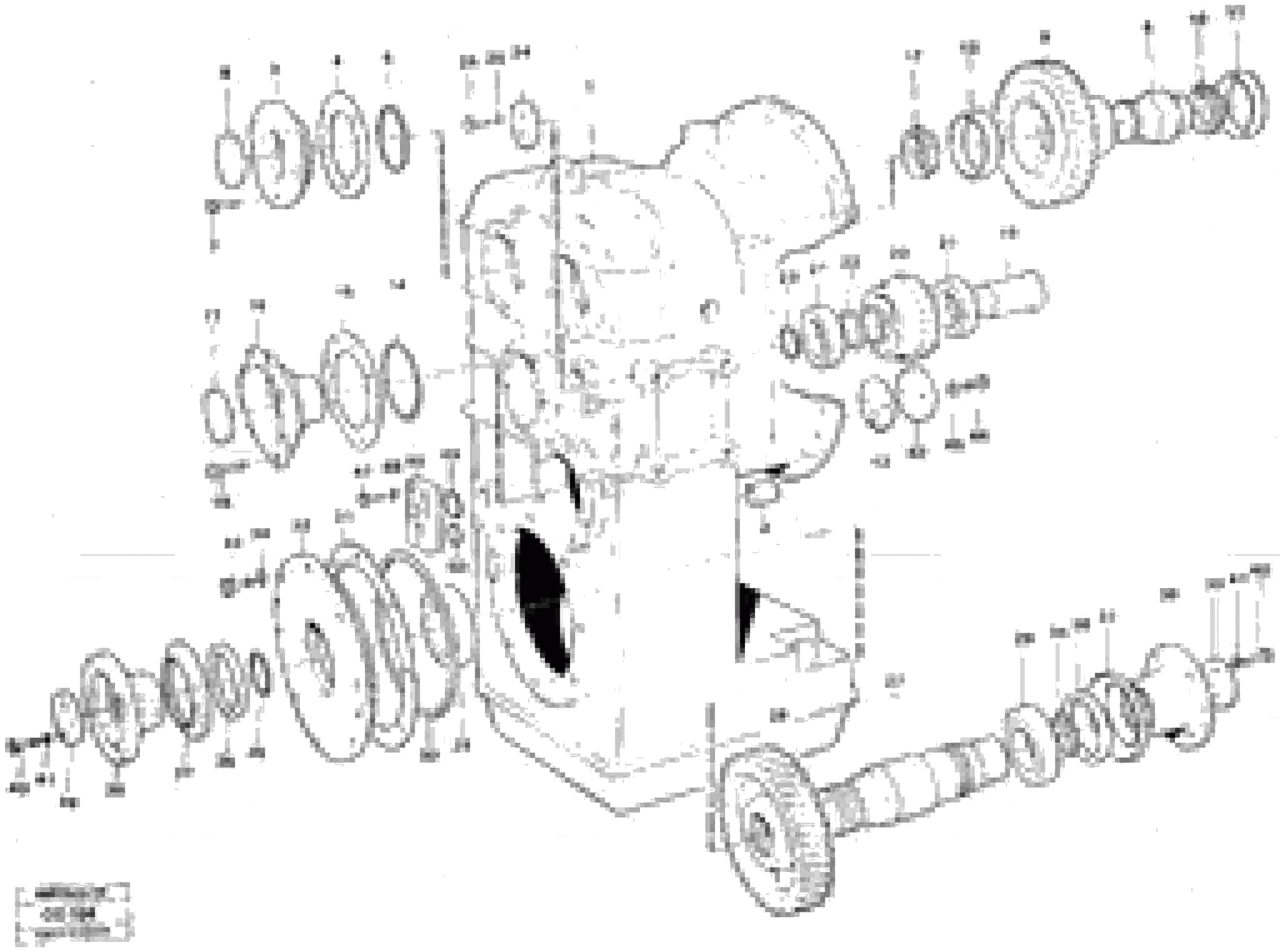 Схема запчастей Volvo EL70C - 63404 Clutch housing EL70C VOLVO BM VOLVO BM EL70C