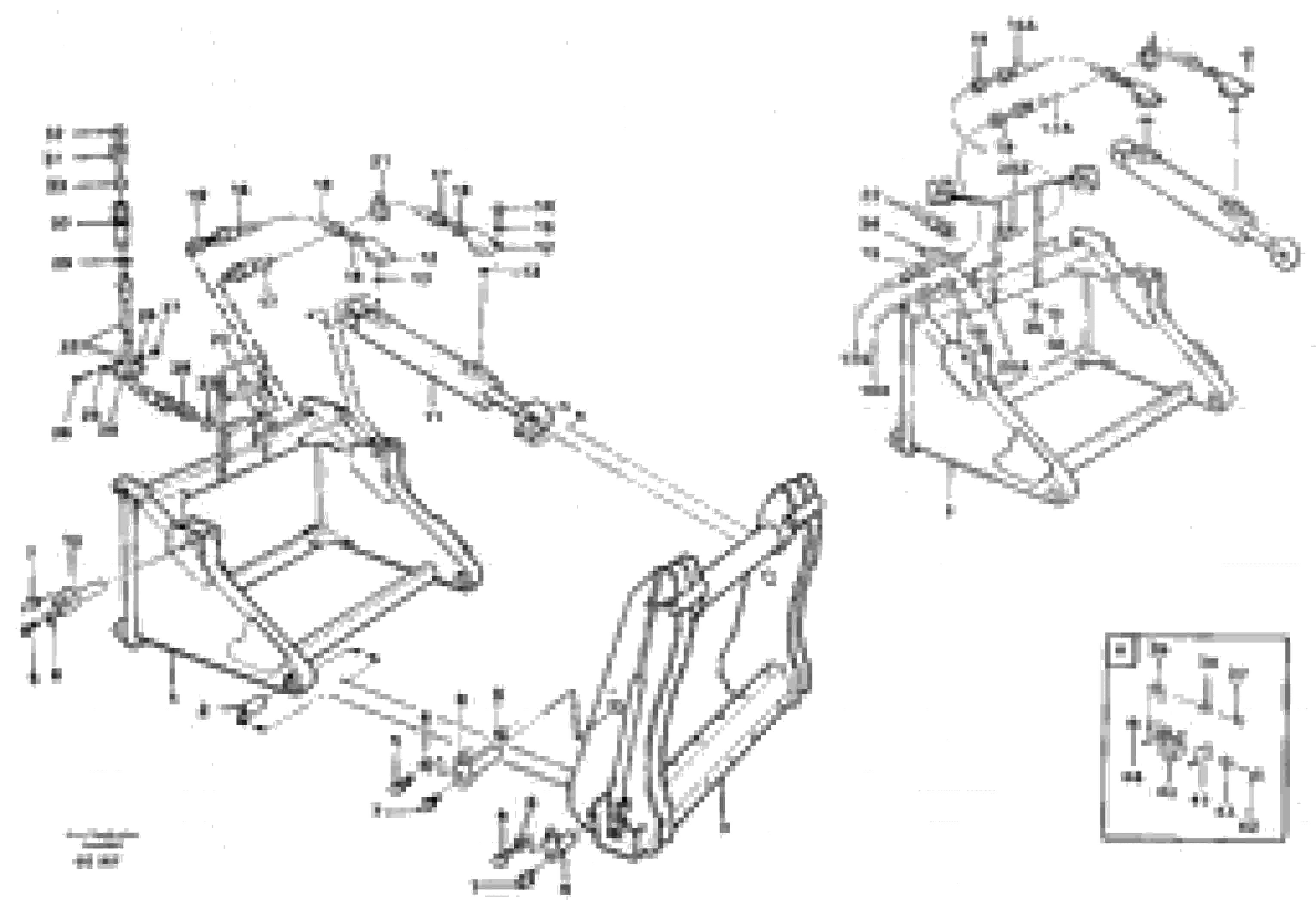 Схема запчастей Volvo EL70C - 40094 Hydraulically-operated jib extension ATTACHMENTS ATTACHMENTS WHEEL LOADERS GEN. - C