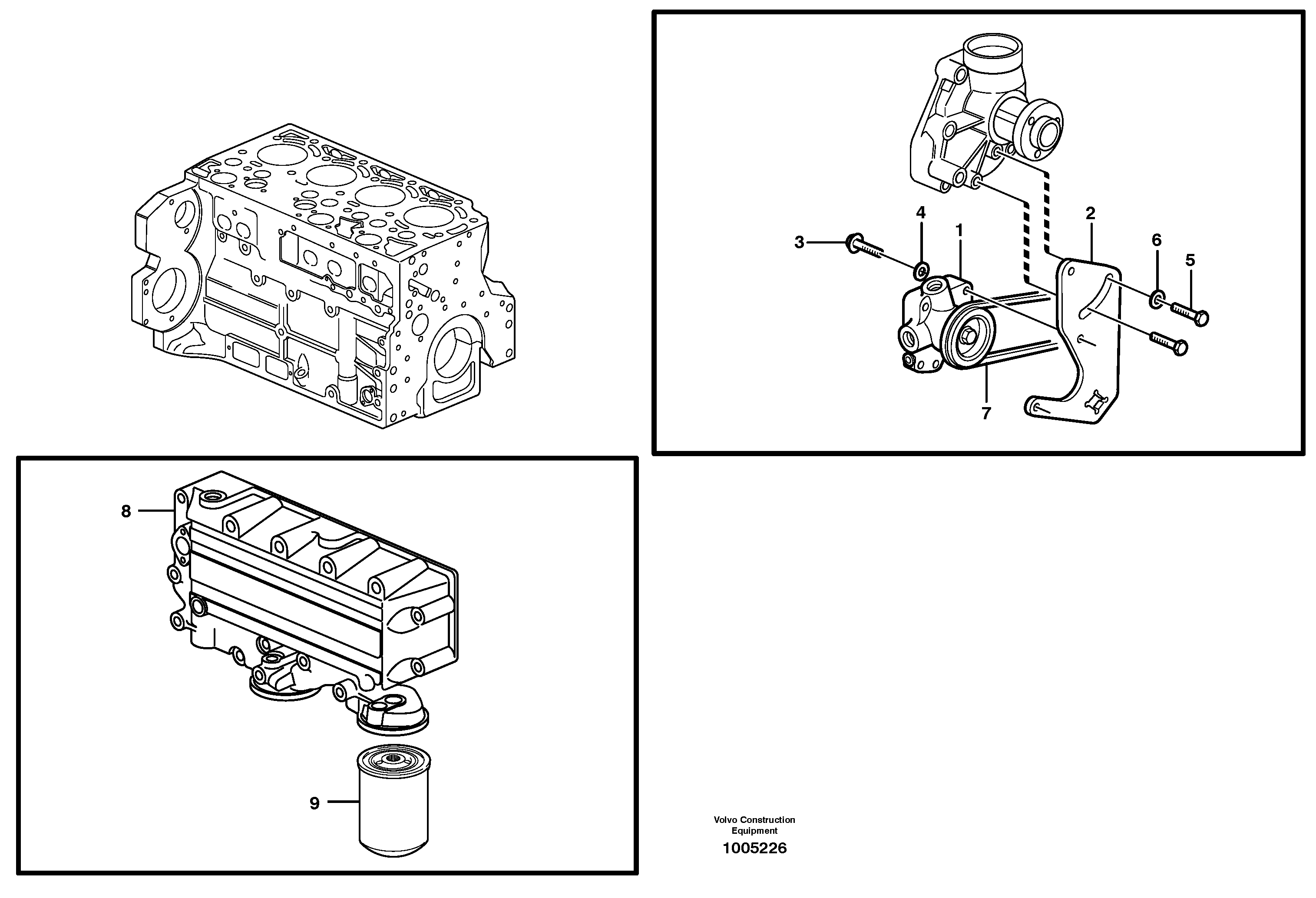 Схема запчастей Volvo L120E - 12907 Fuel pump L120E S/N 16001 - 19668 SWE, 64001- USA, 70701-BRA