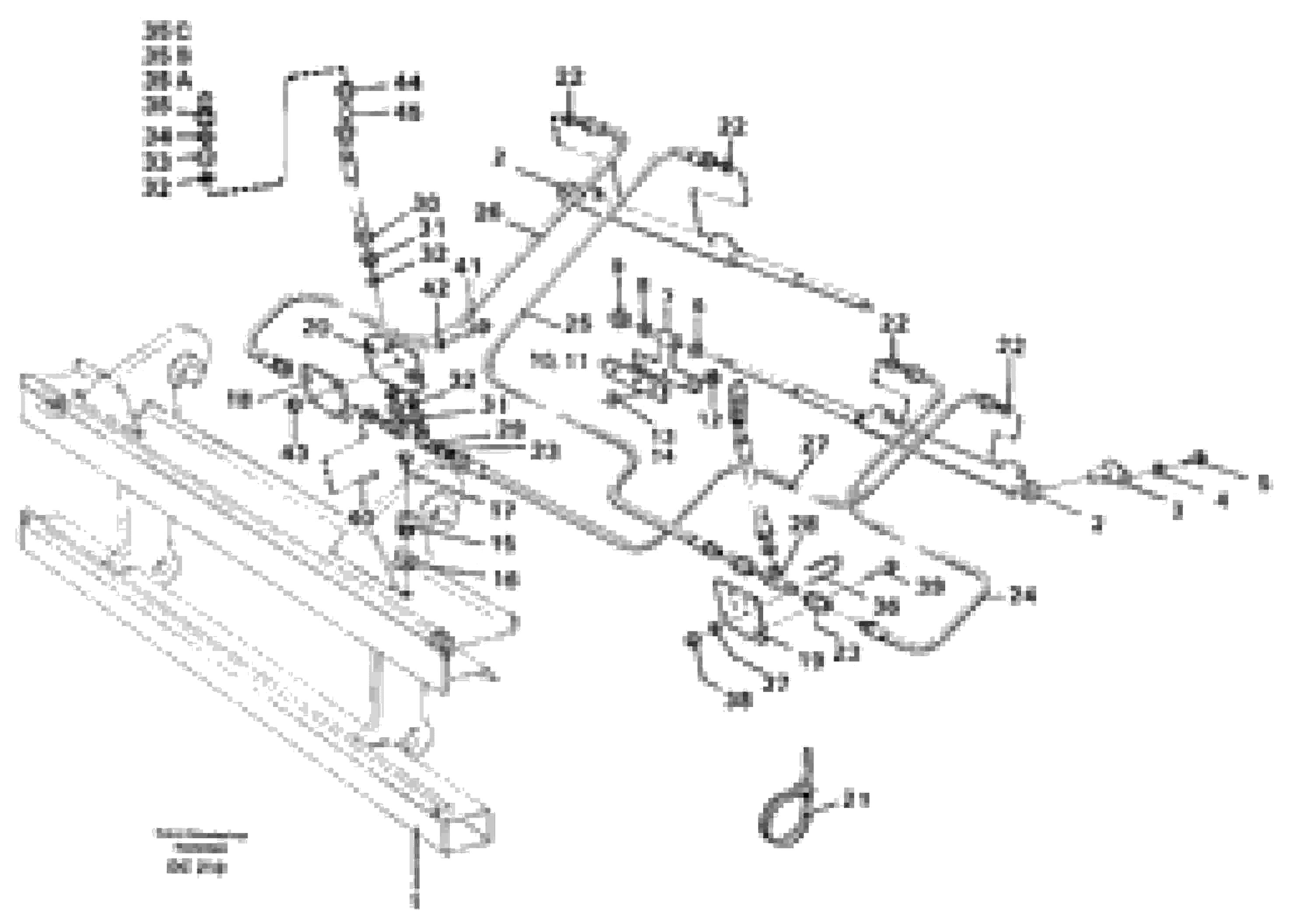 Схема запчастей Volvo L120E - 16617 Fork spreader ATTACHMENTS ATTACHMENTS WHEEL LOADERS GEN. D - E