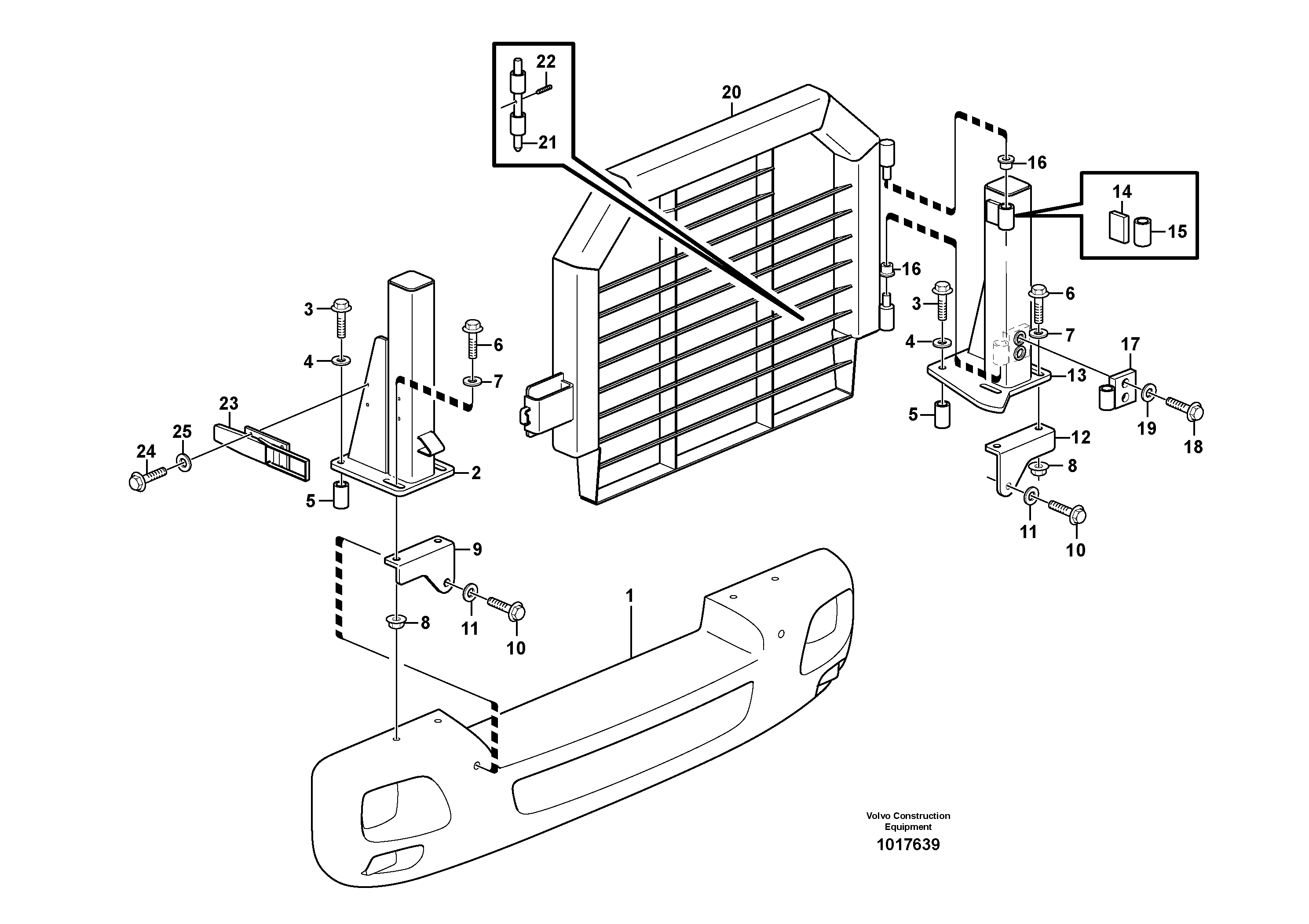 Схема запчастей Volvo L60E - 31883 Radiator, kylare L60E