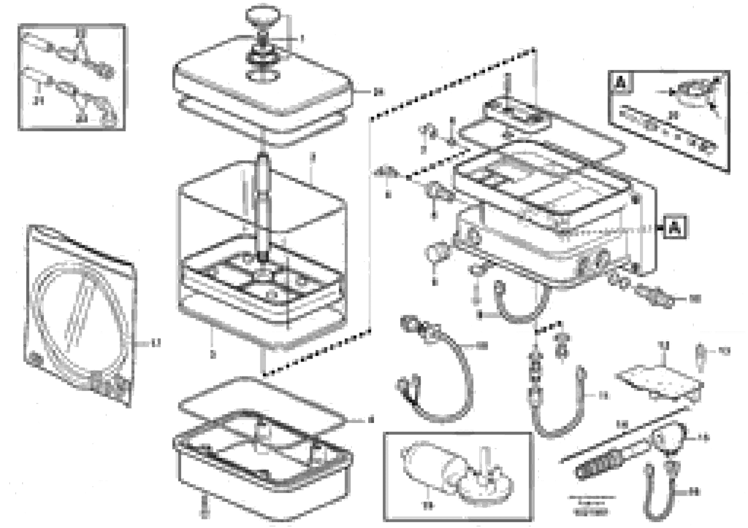 Схема запчастей Volvo L70E - 34416 Pump:central lubrication L70E