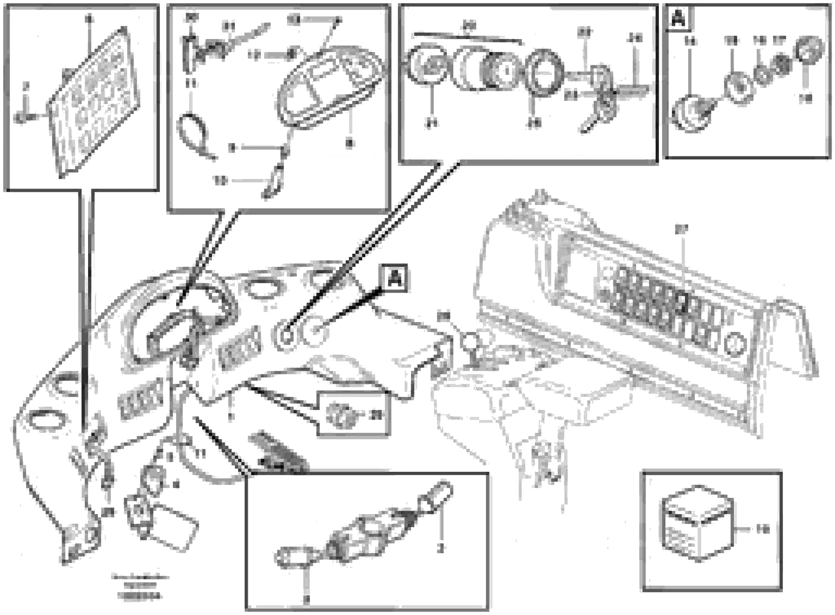 Схема запчастей Volvo L90E - 97342 Instrument panel L90E