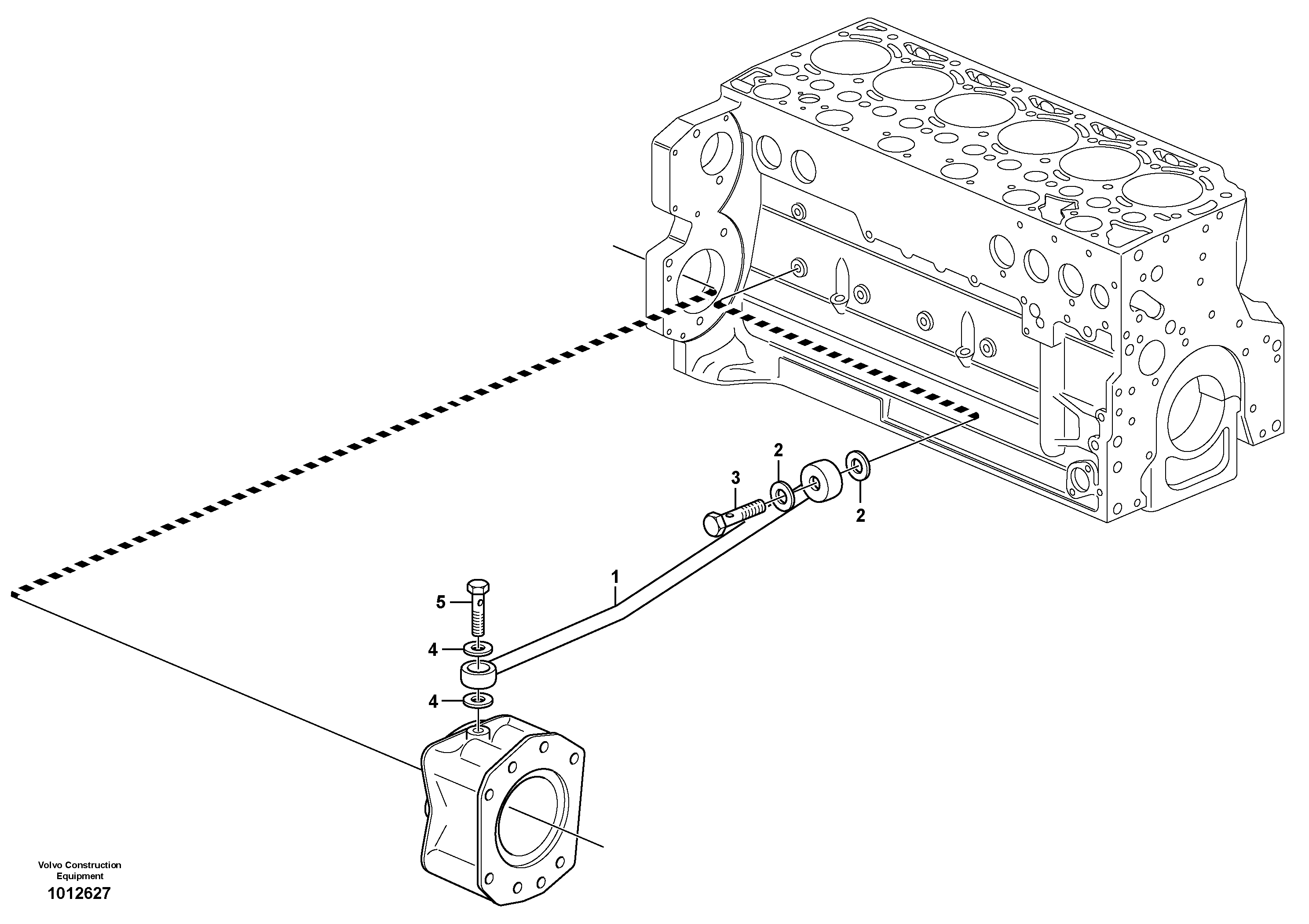 Схема запчастей Volvo L90E - 6006 Система масляной смазки L90E