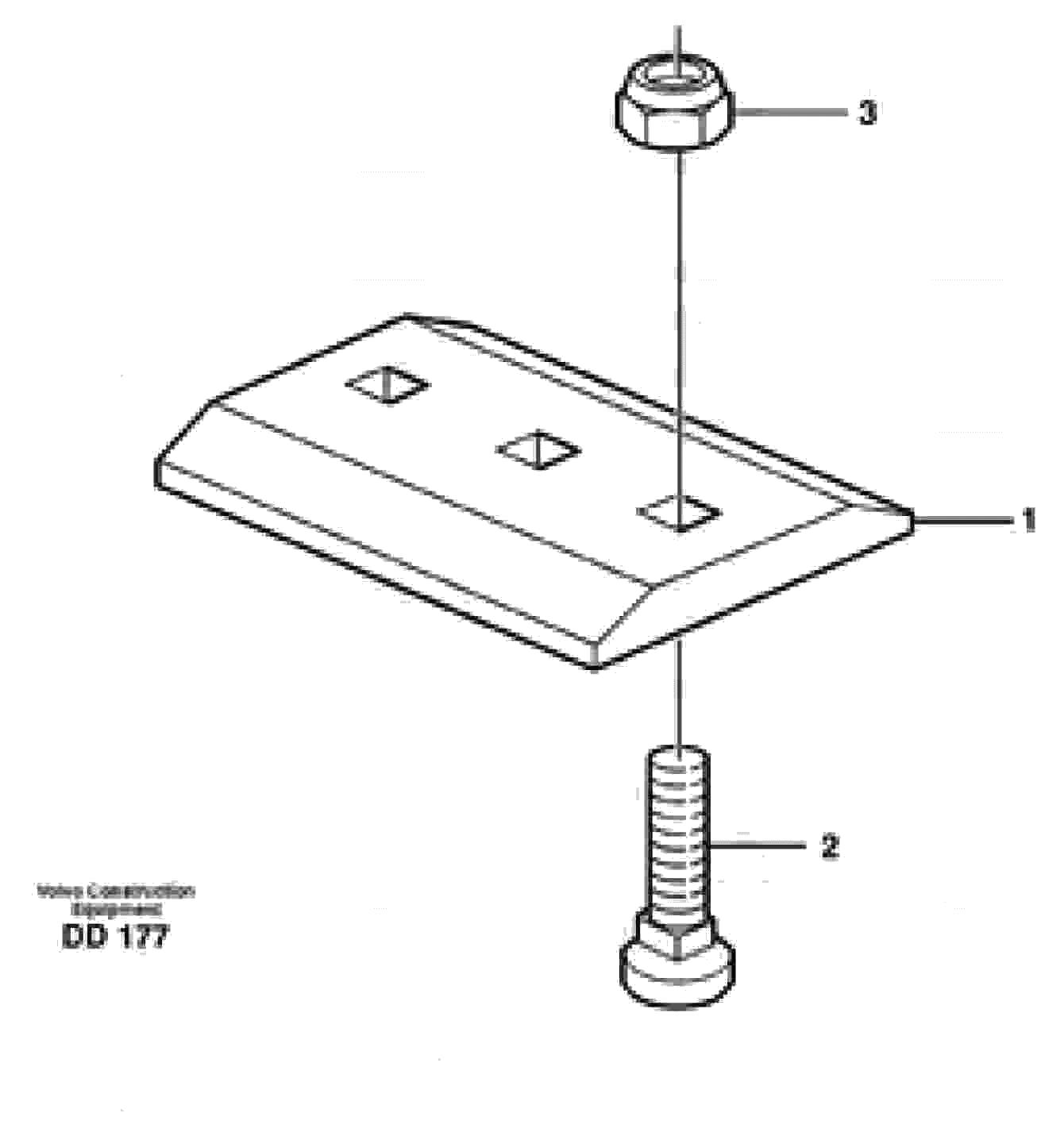 Схема запчастей Volvo L110E - 5724 Segment ATTACHMENTS ATTACHMENTS WHEEL LOADERS GEN. D - E