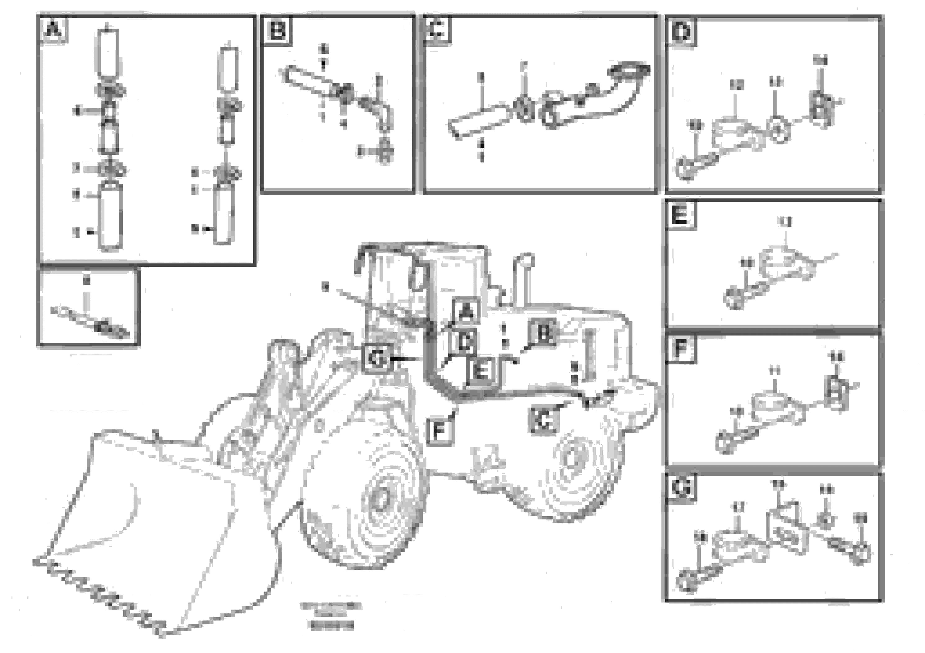 Схема запчастей Volvo L110E - 87482 Система отопления (обогрева) L110E S/N 2202- SWE, 61001- USA, 70401-BRA