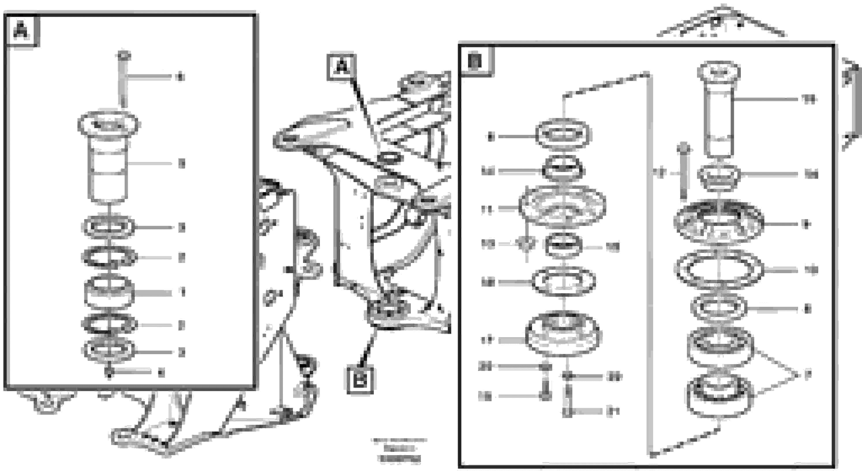 Схема запчастей Volvo L110E - 40766 Frame link L110E S/N 2202- SWE, 61001- USA, 70401-BRA