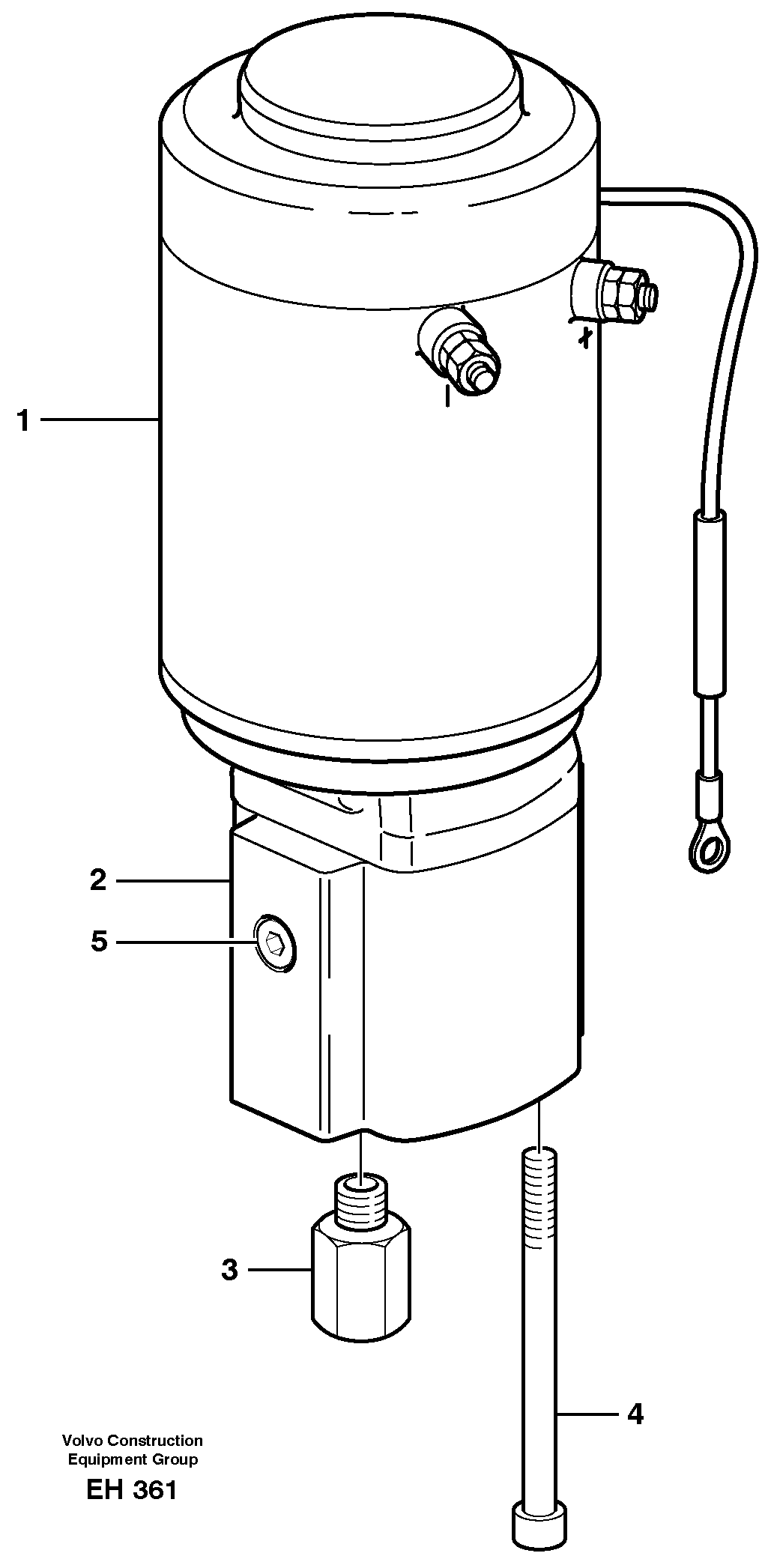 Схема запчастей Volvo L180D - 20889 Pump unit L180D HIGH-LIFT