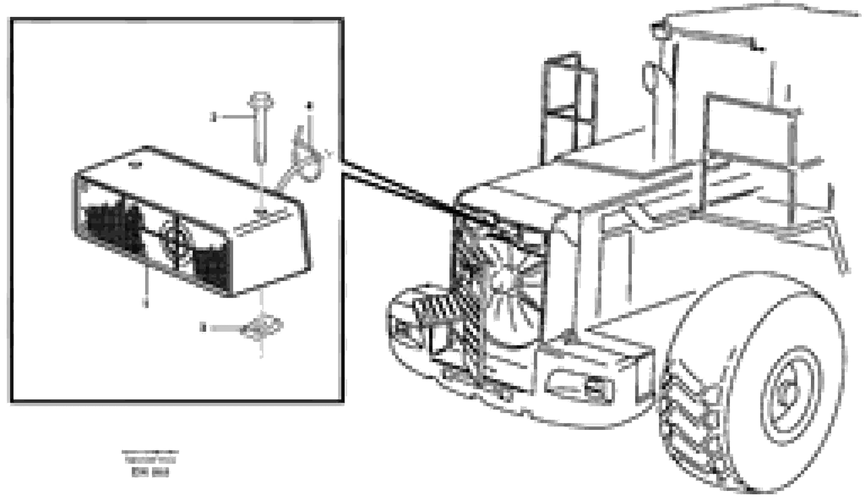 Схема запчастей Volvo L180D - 33987 Back-up warning unit L180D HIGH-LIFT