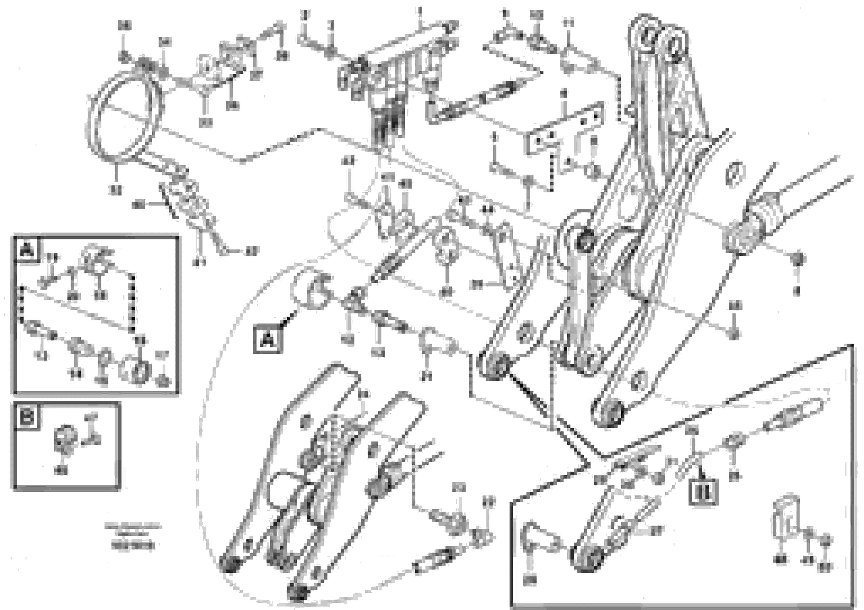 Схема запчастей Volvo L180E - 45014 Distribution block, B3 L180E S/N 8002 - 9407