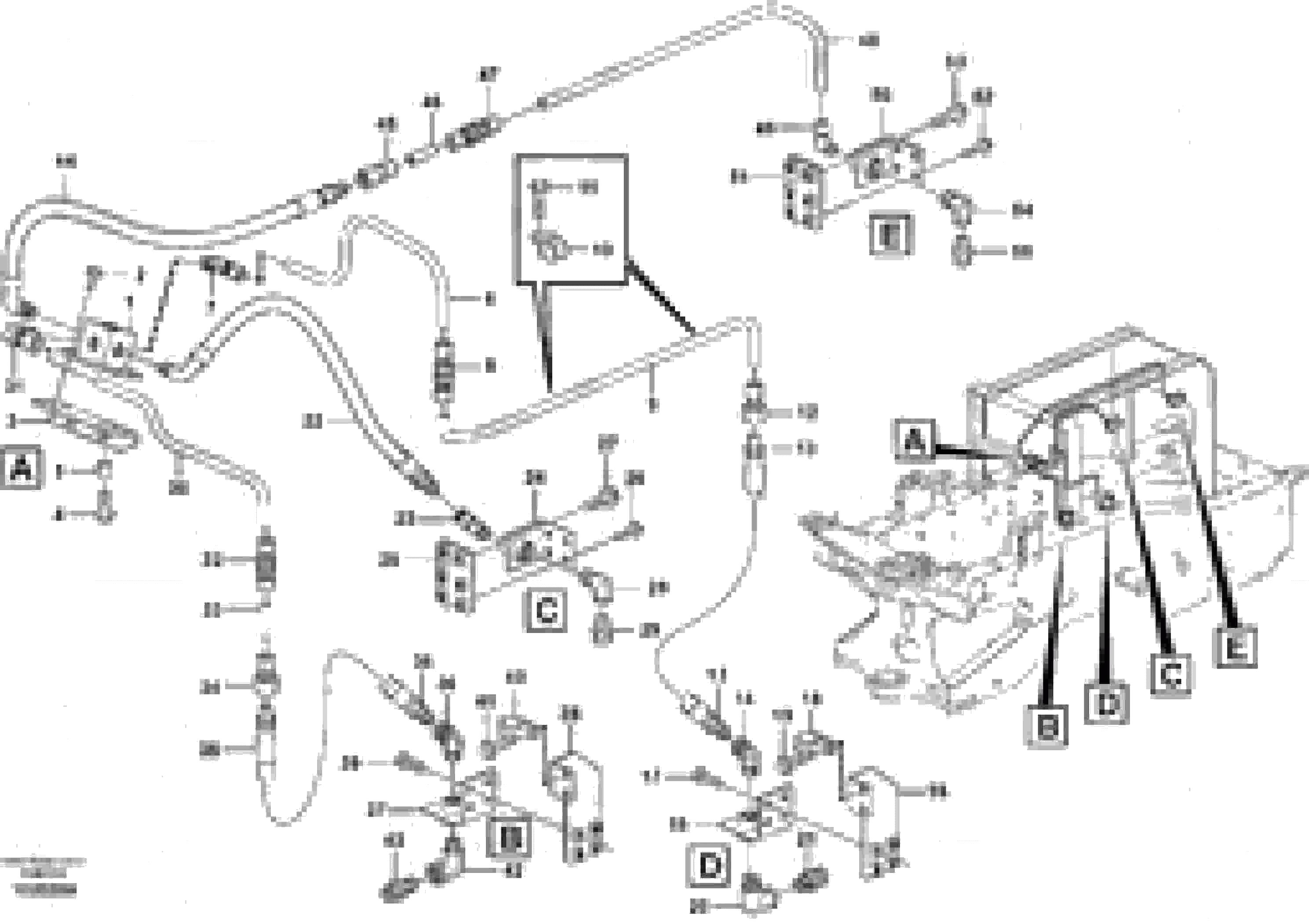 Схема запчастей Volvo L180E - 39719 Fire suppression system L180E HIGH-LIFT S/N 8002 - 9407