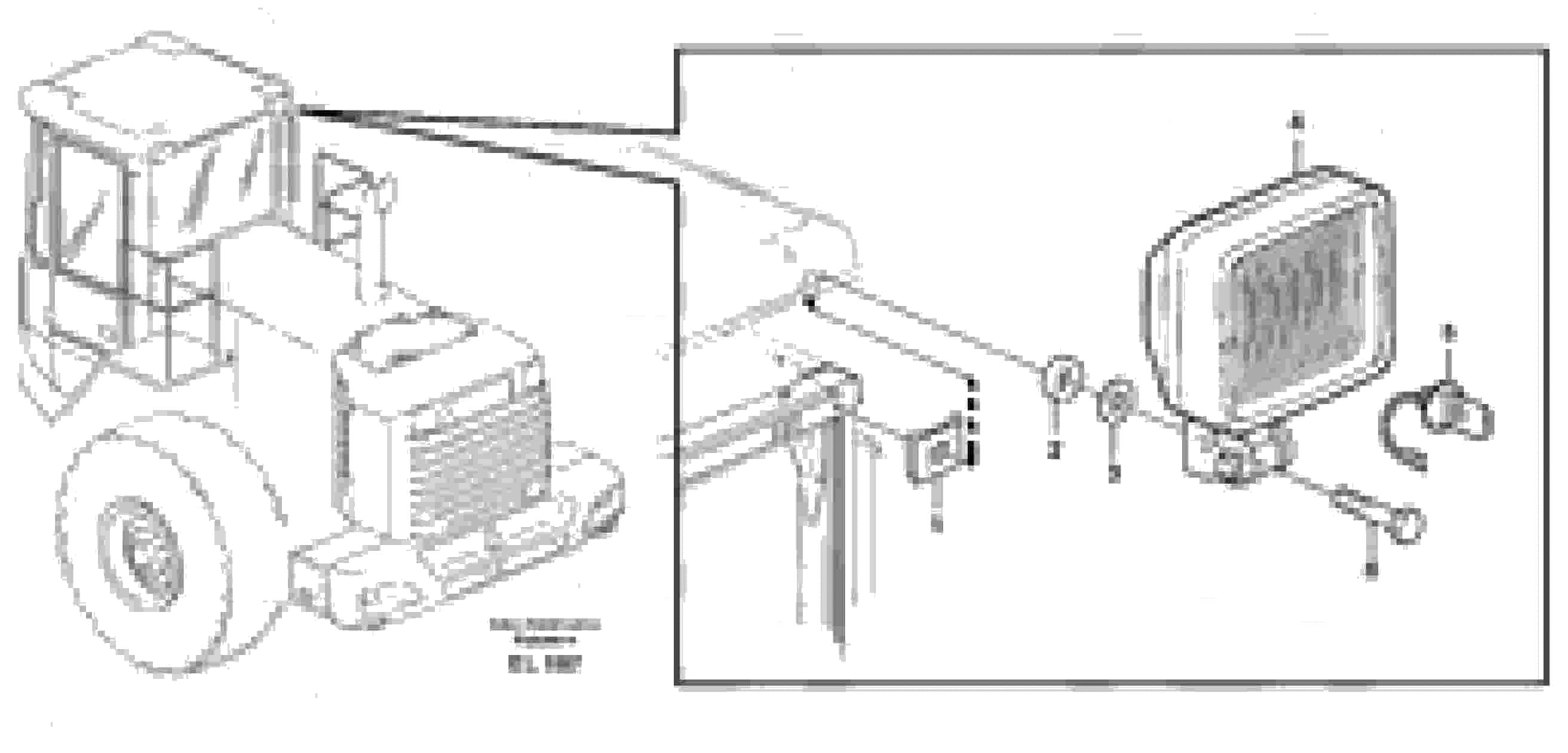 Схема запчастей Volvo L180E - 28184 Work lights, rear L180E HIGH-LIFT S/N 8002 - 9407