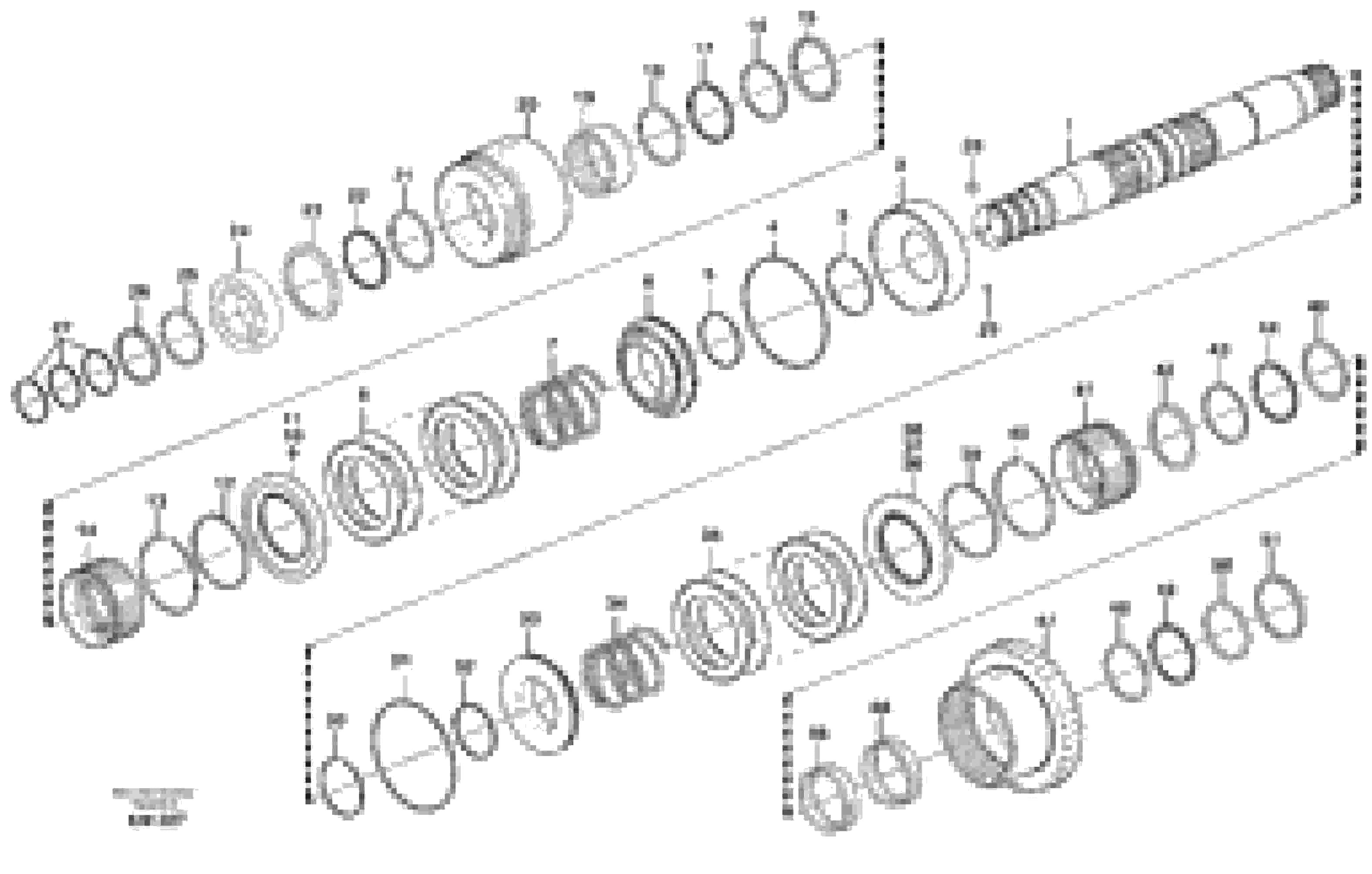 Схема запчастей Volvo L180E - 38850 Hydraulic clutch, 3rd / 4th speed L180E HIGH-LIFT S/N 8002 - 9407