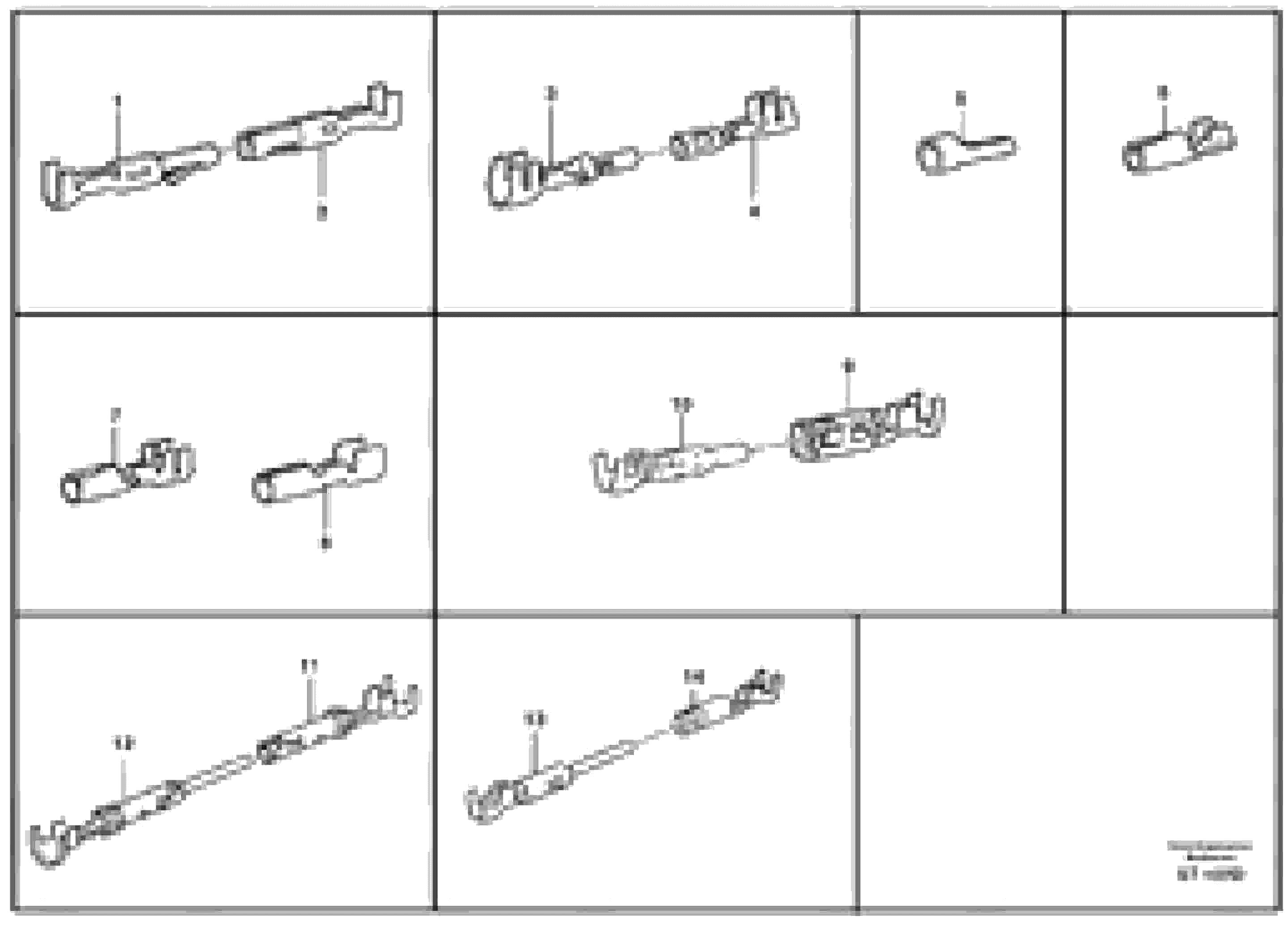 Схема запчастей Volvo L180E - 54204 Палец L180E HIGH-LIFT S/N 5004 - 7398