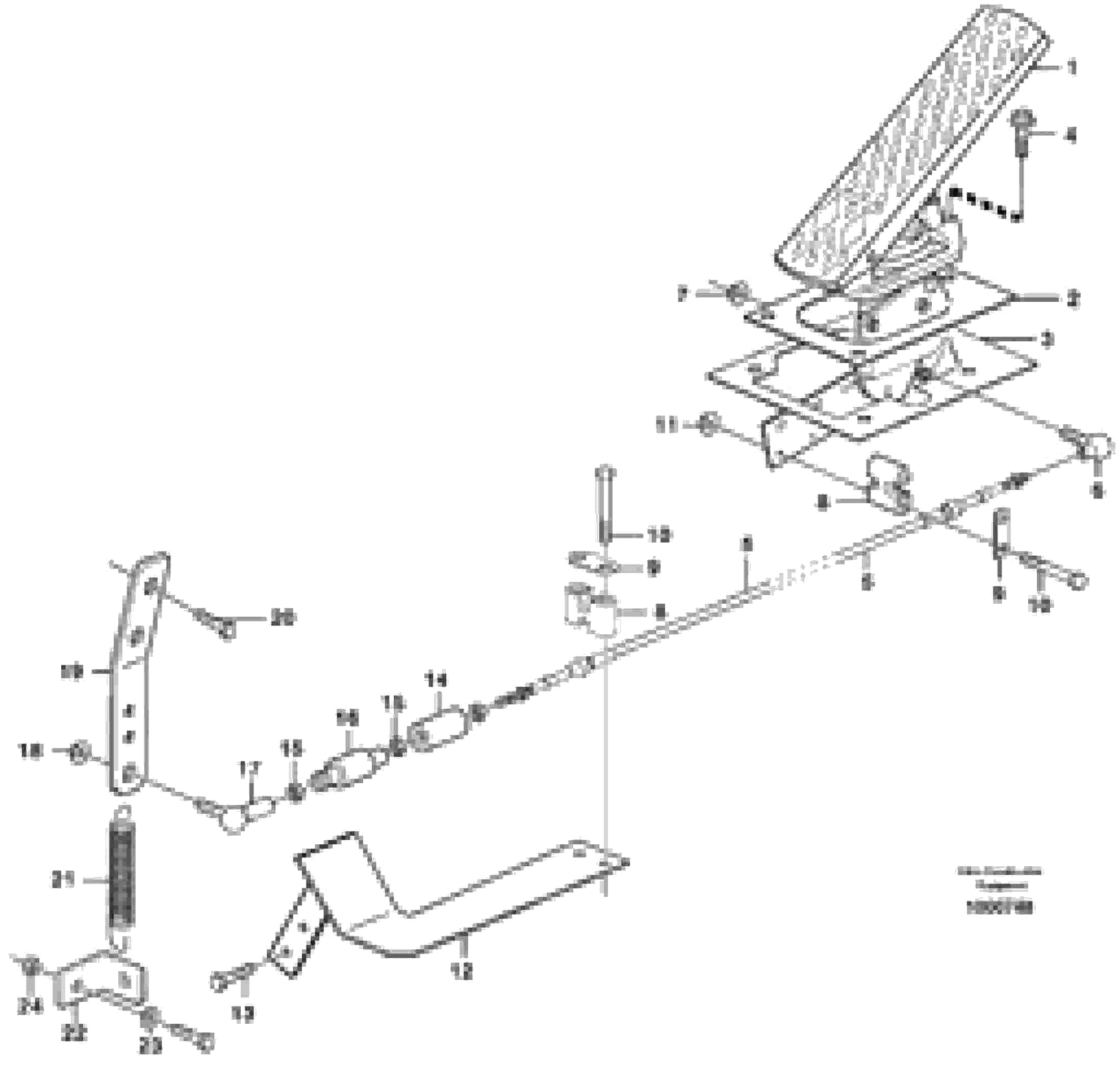 Схема запчастей Volvo L90D - 81818 Regulator control L90D