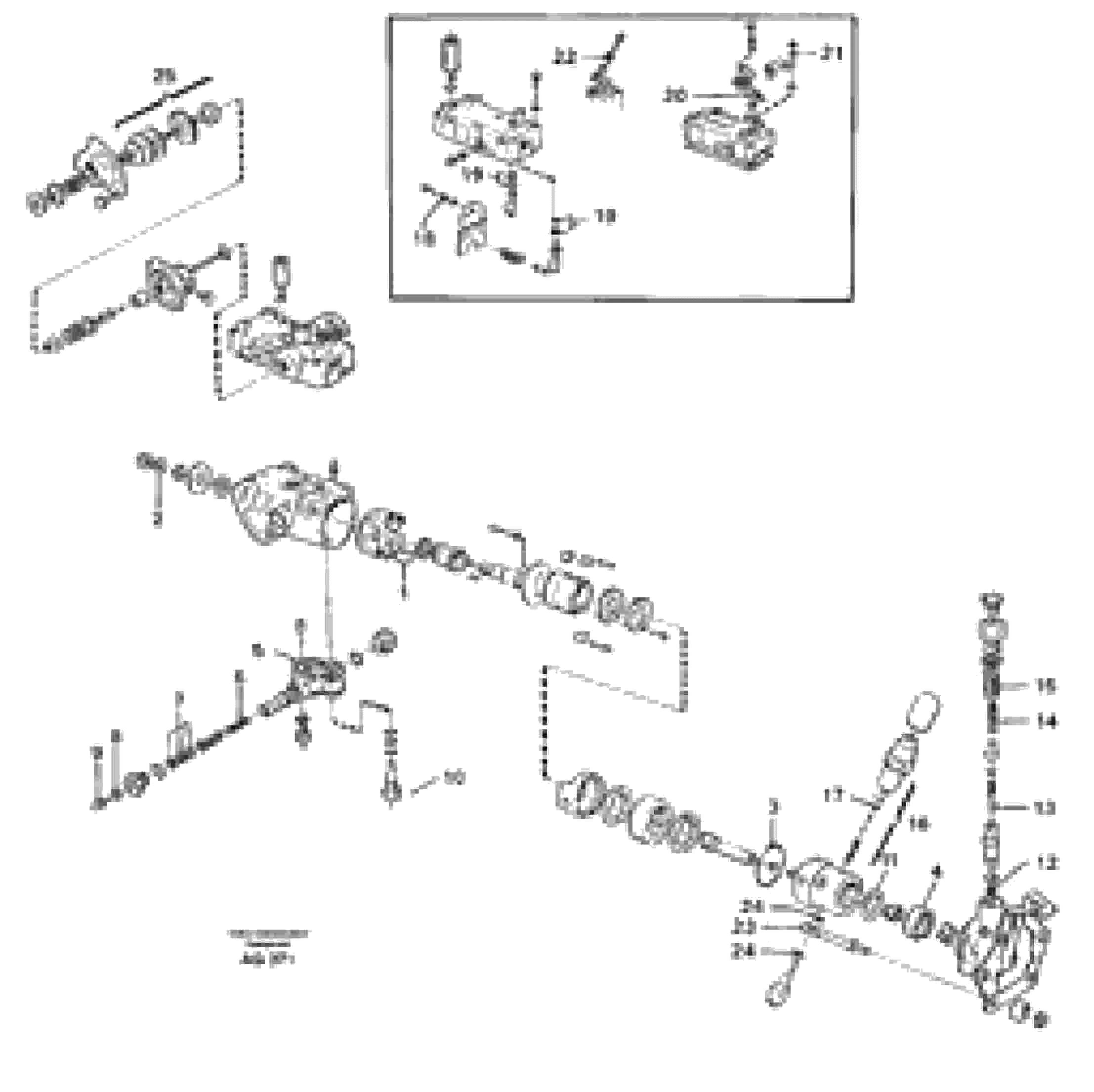 Схема запчастей Volvo L50C - 66377 Насос L50B/L50C VOLVO BM VOLVO BM L50B/L50C SER NO - 10966