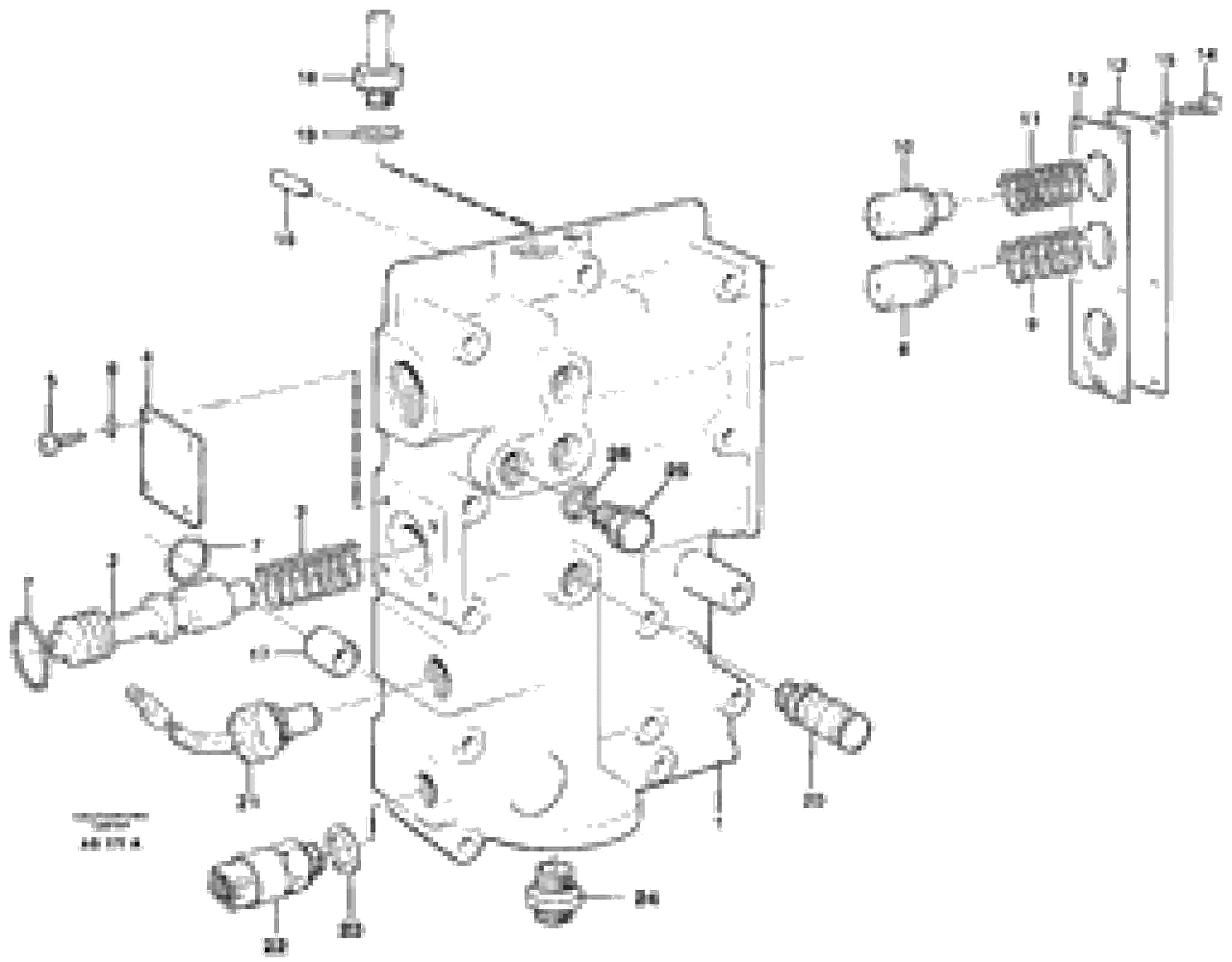 Схема запчастей Volvo L70C - 91970 Pressure limiting valve L70C SER NO 13116-, SER NO BRAZIL 70007-