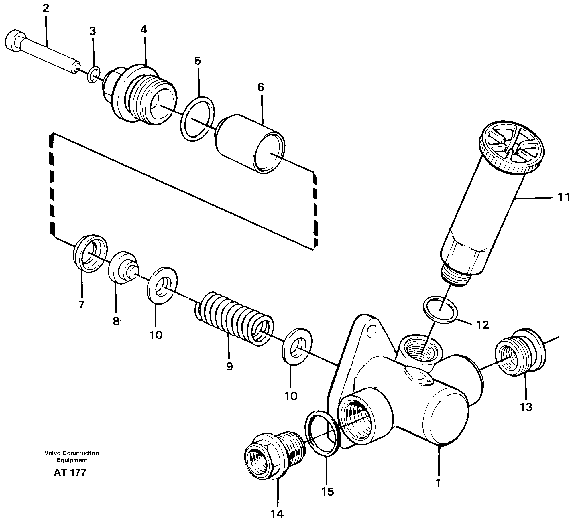 Схема запчастей Volvo L90C - 97030 Feed pump L90C