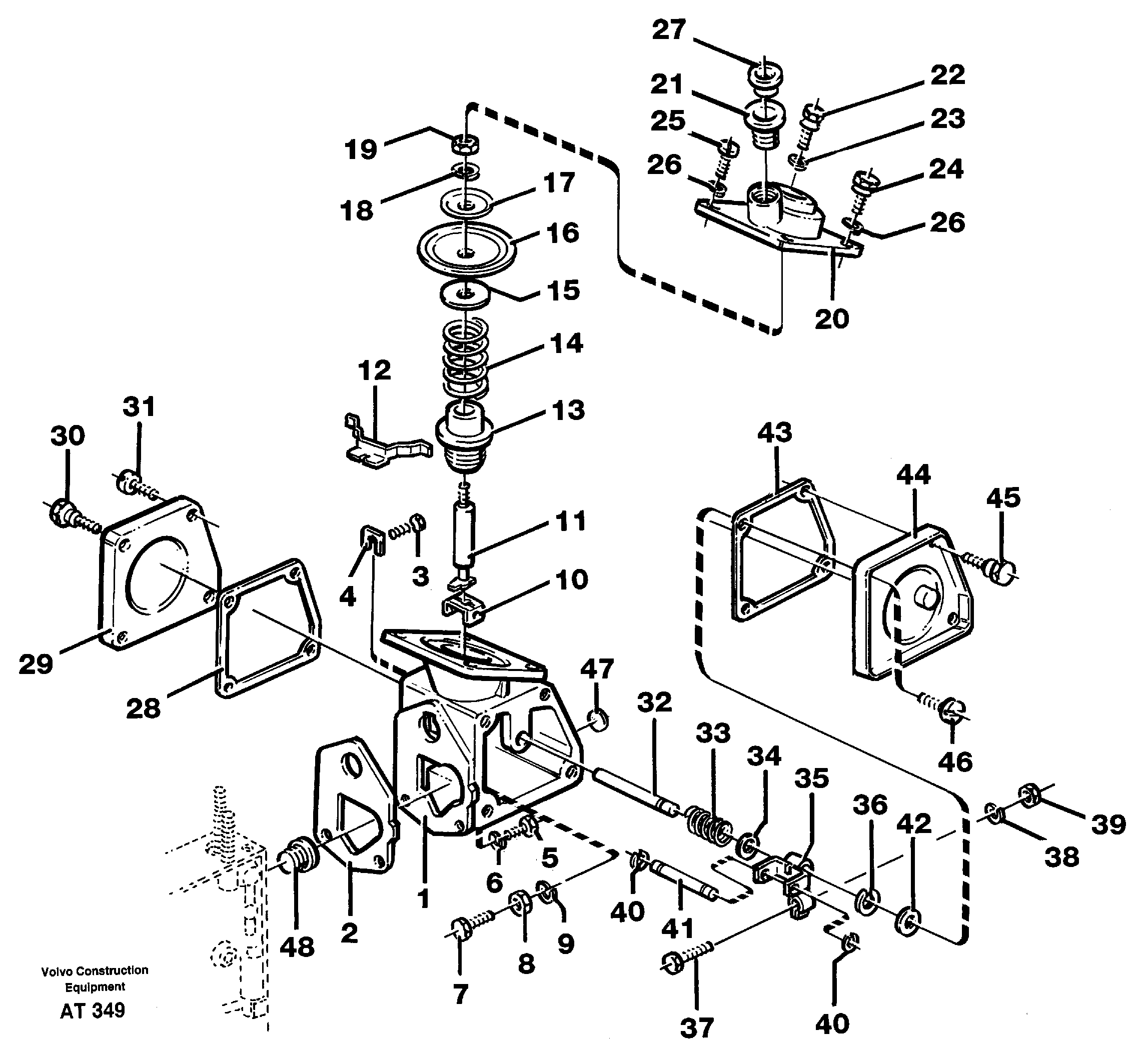 Схема запчастей Volvo L90C - 99641 Smoke limiter L90C