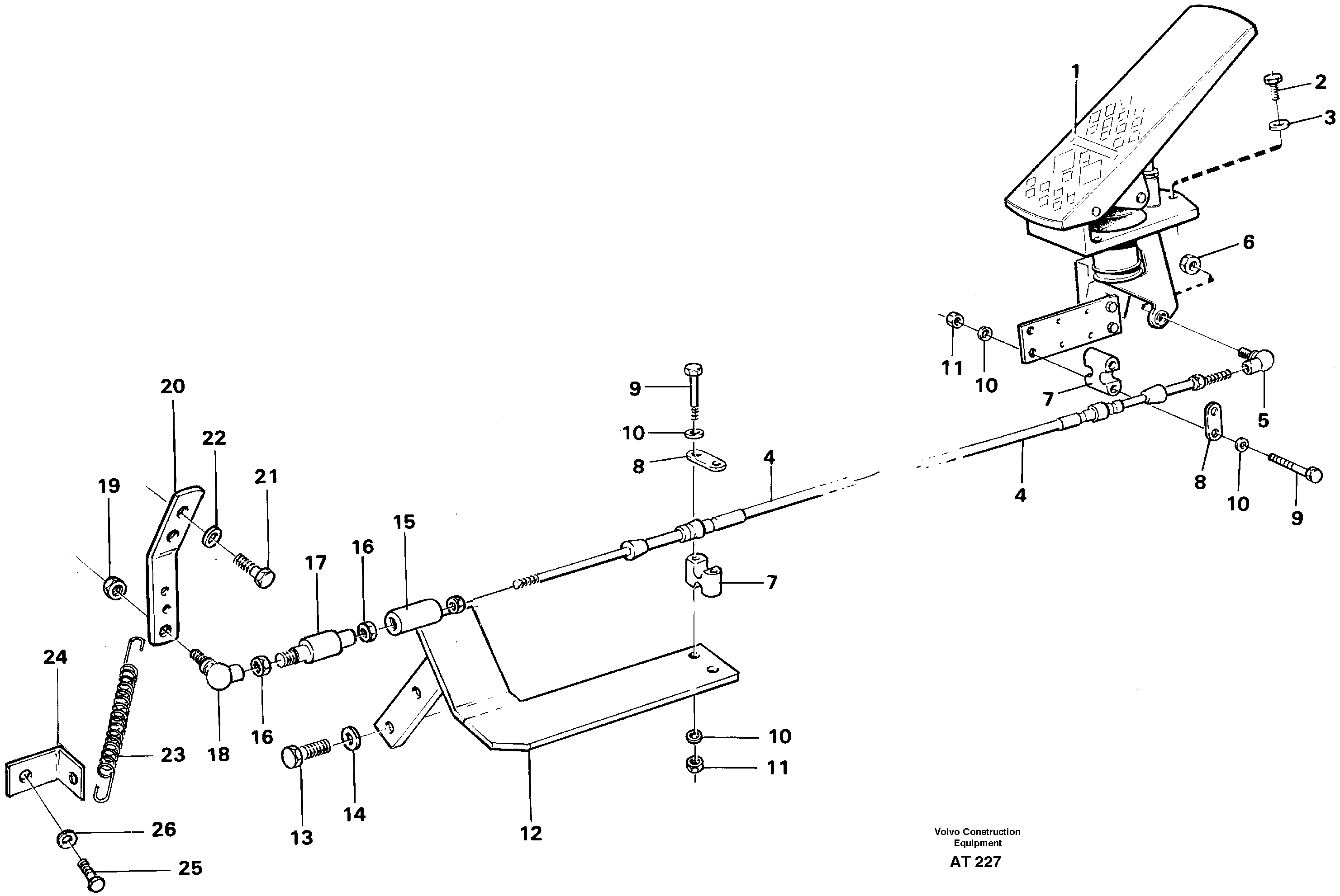 Схема запчастей Volvo L90C - 92029 Regulator control L90C