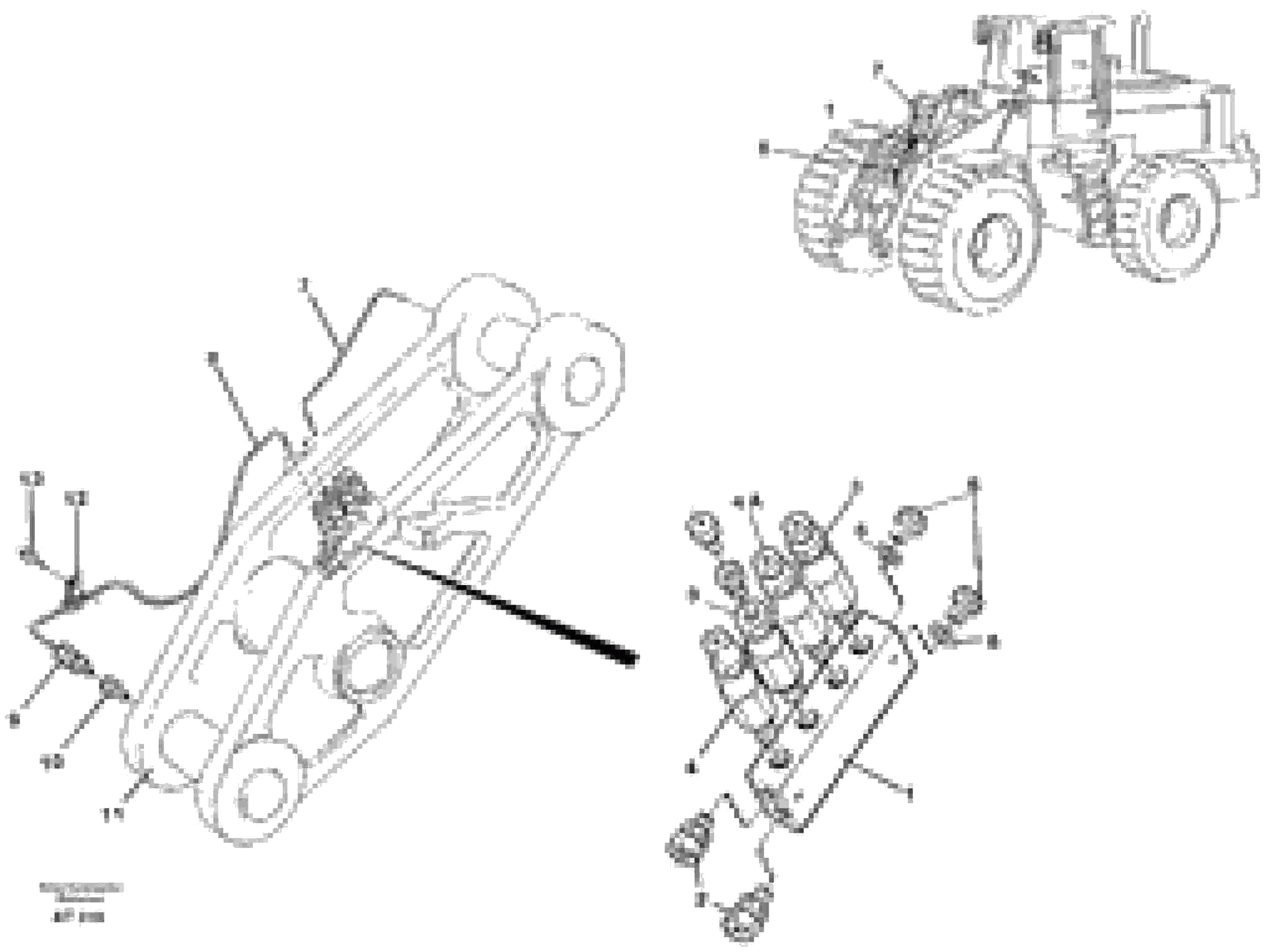 Схема запчастей Volvo L90C - 92646 Distribution block, B4 L90C