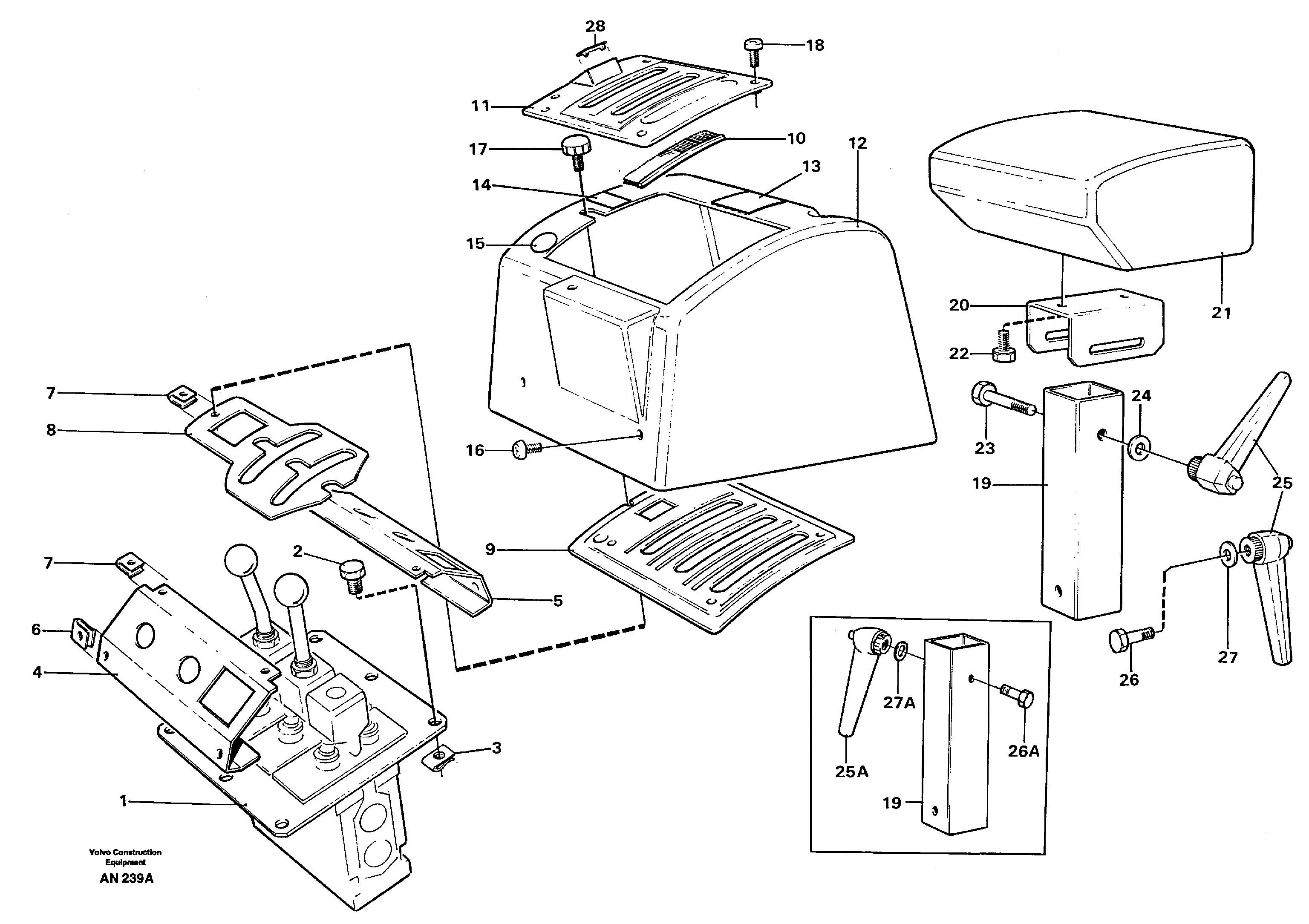 Схема запчастей Volvo L90C - 59792 Servo valve with fitting parts L90C VOLVO BM VOLVO BM L90C SER NO - 14304