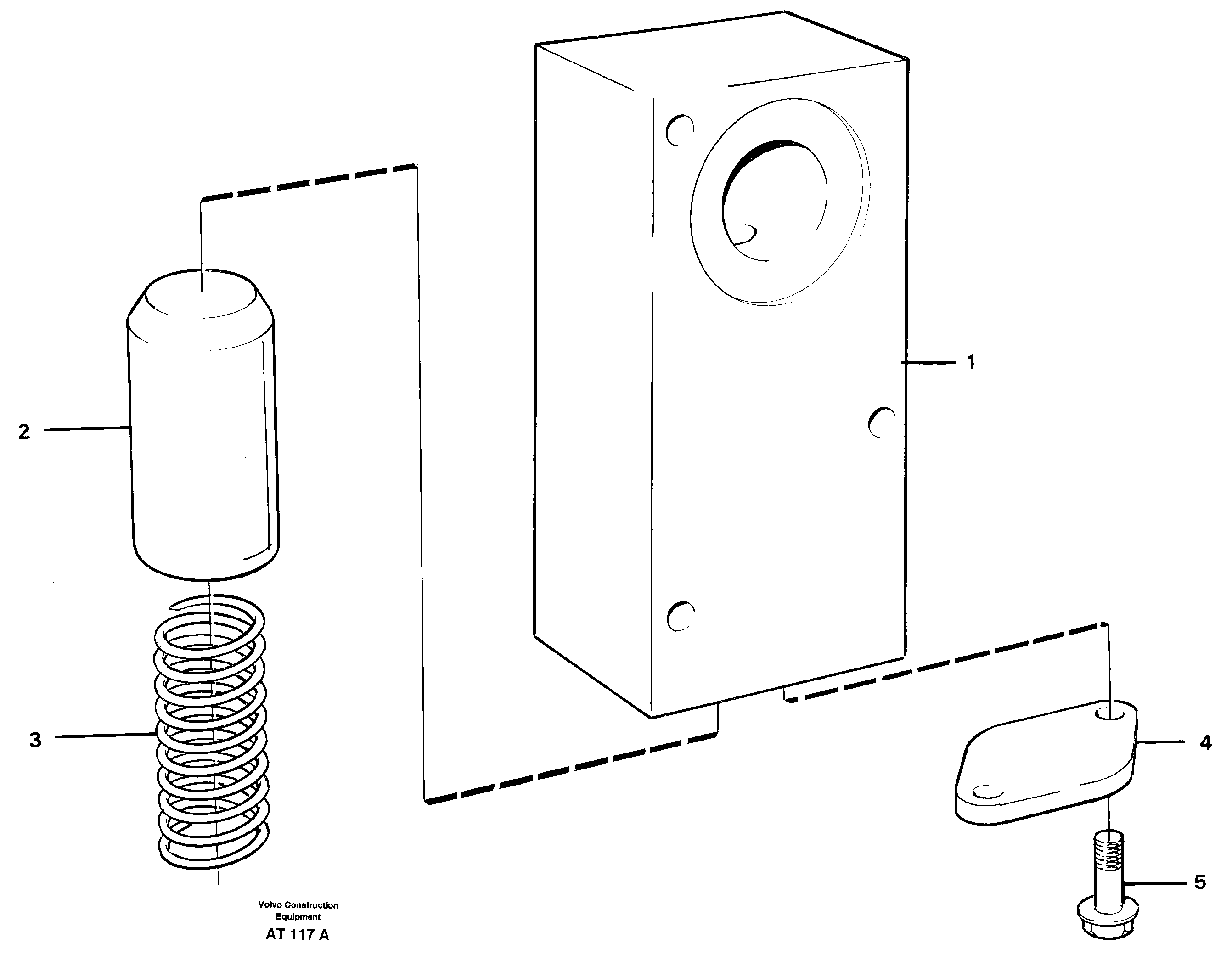 Схема запчастей Volvo L90C - 92512 Safety valve L90C