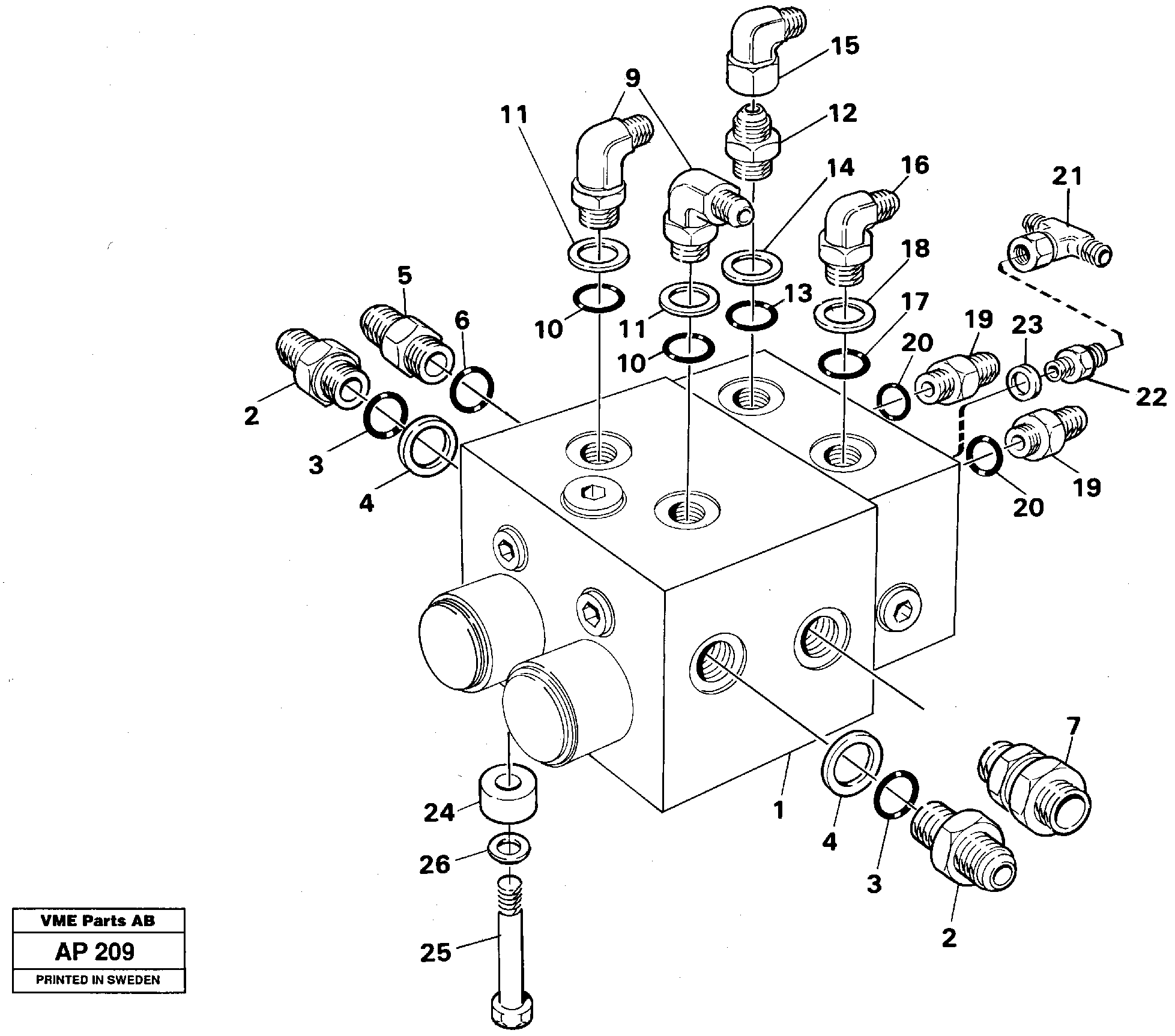 Схема запчастей Volvo L120C - 9298 Shift valve, assembly L120C VOLVO BM VOLVO BM L120C SER NO - 11318