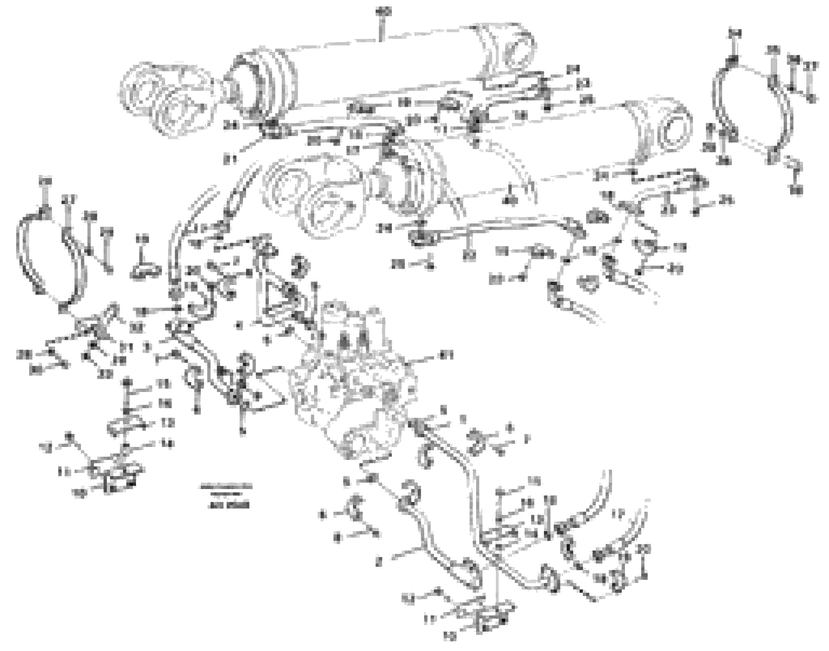 Схема запчастей Volvo L120C - 56664 Hydraulic system Lift function L120C S/N 11319-SWE, S/N 61677-USA, S/N 70075-BRA