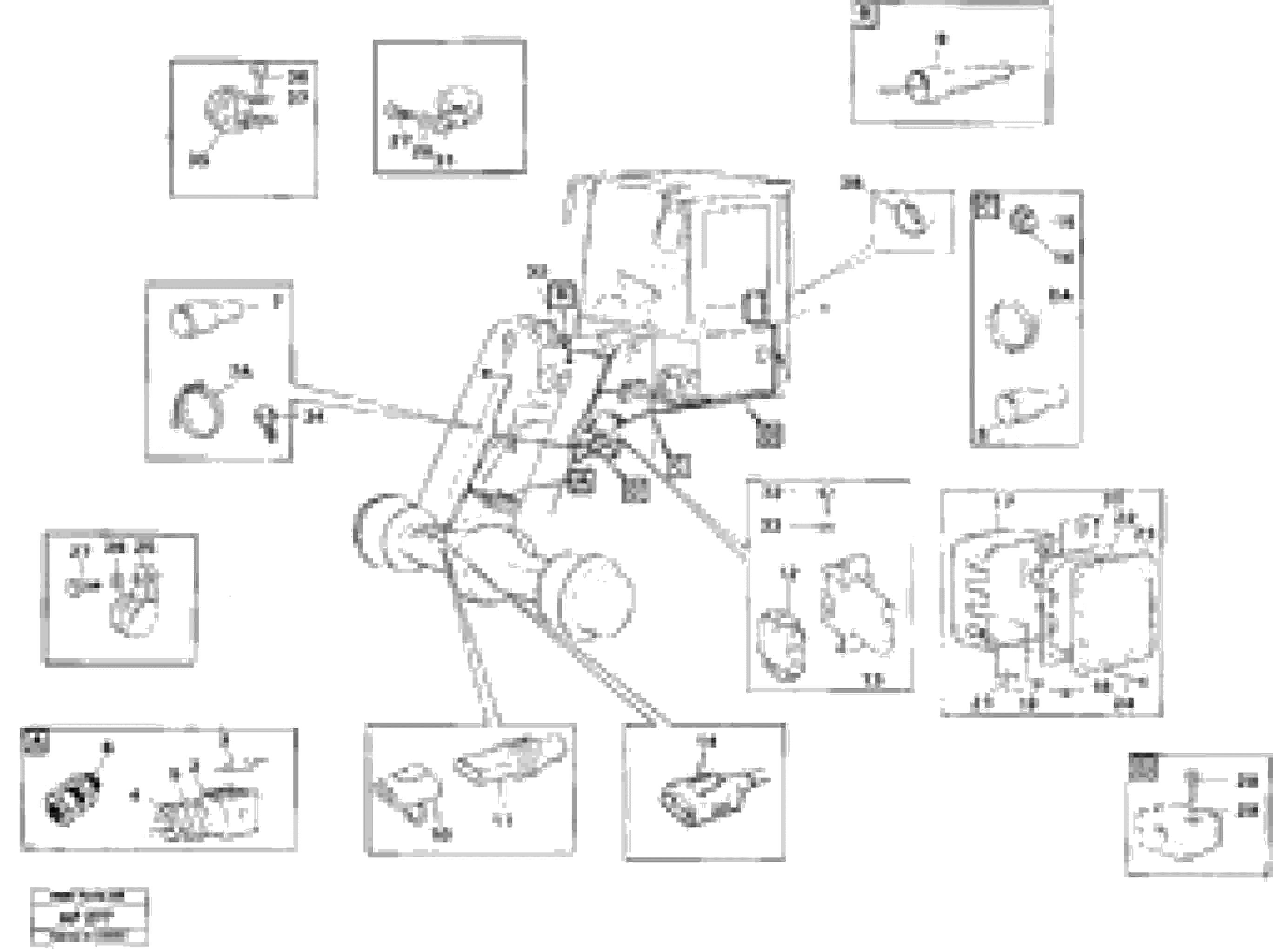 Схема запчастей Volvo L120C - 27214 Cable harness, front L120C VOLVO BM VOLVO BM L120C SER NO - 11318