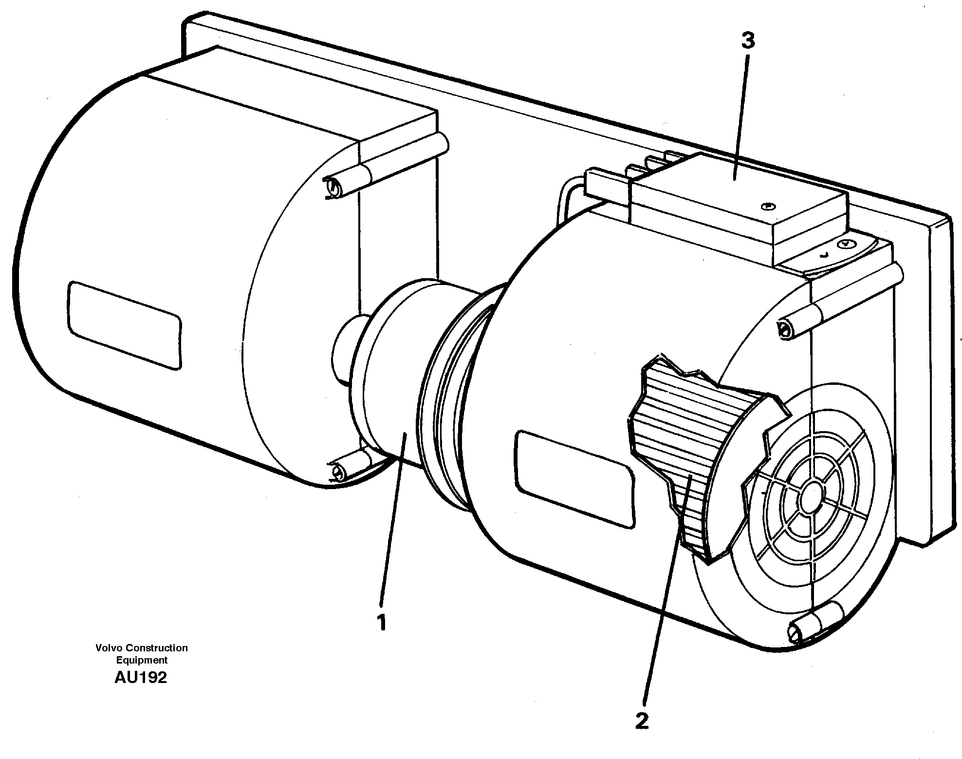 Схема запчастей Volvo L150C - 28953 Fan L150C S/N 2768-SWE, 60701-USA