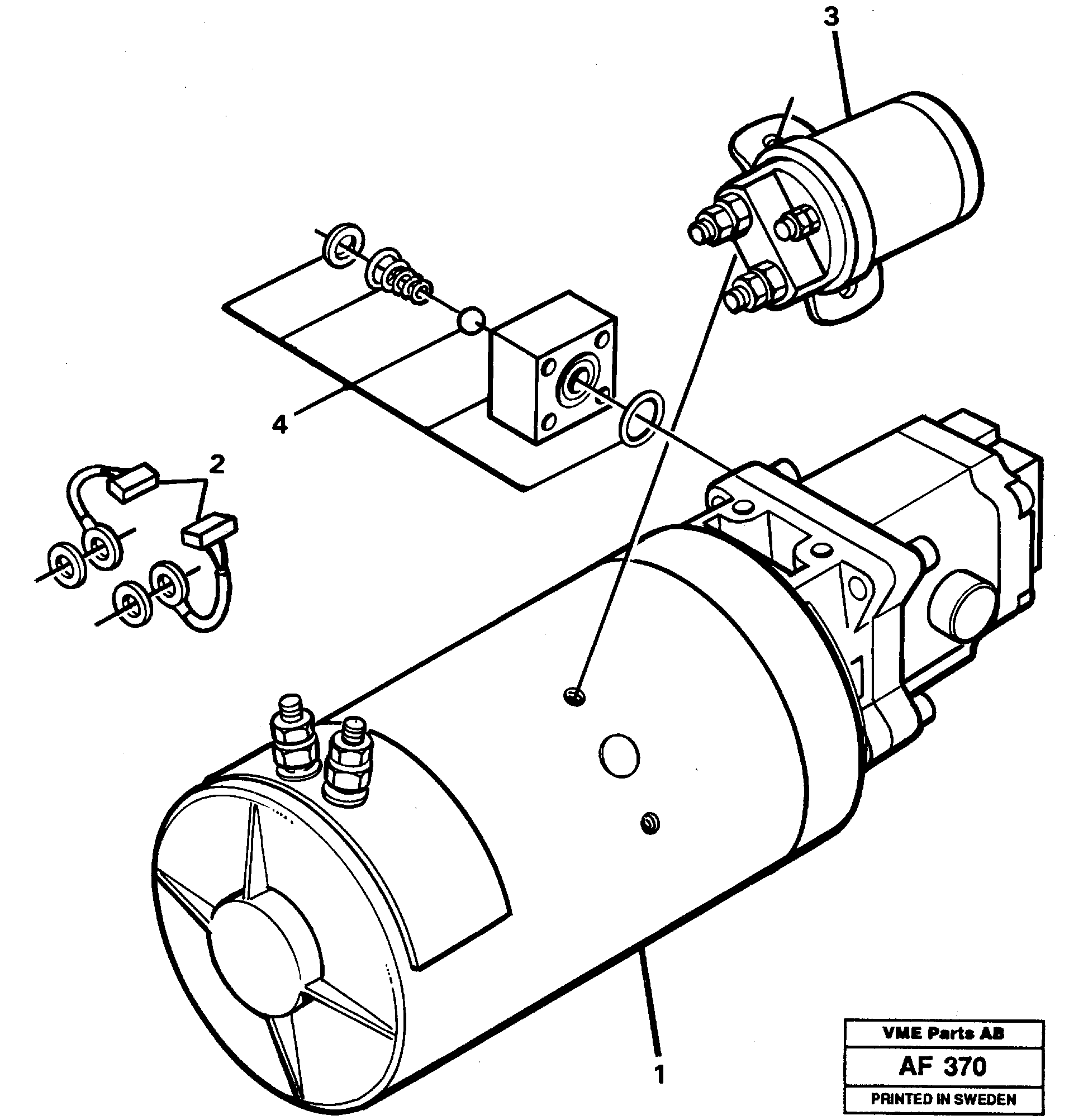 Схема запчастей Volvo L150C - 5868 Pump unit L150/L150C VOLVO BM VOLVO BM L150/L150C SER NO - 2767/- 60708