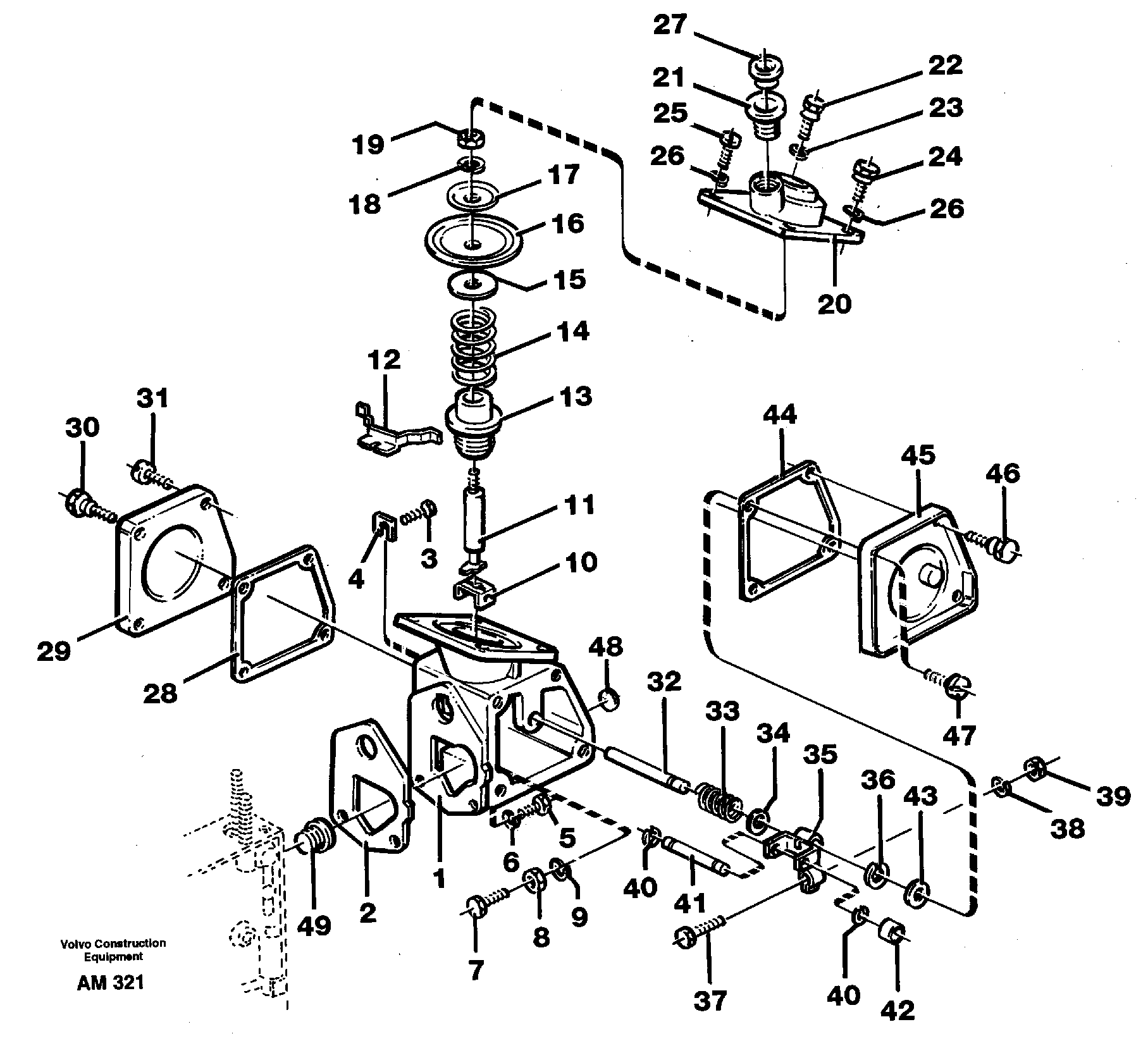 Схема запчастей Volvo L330C - 8181 Smoke limiter L330C VOLVO BM VOLVO BM L330C SER NO - 60187