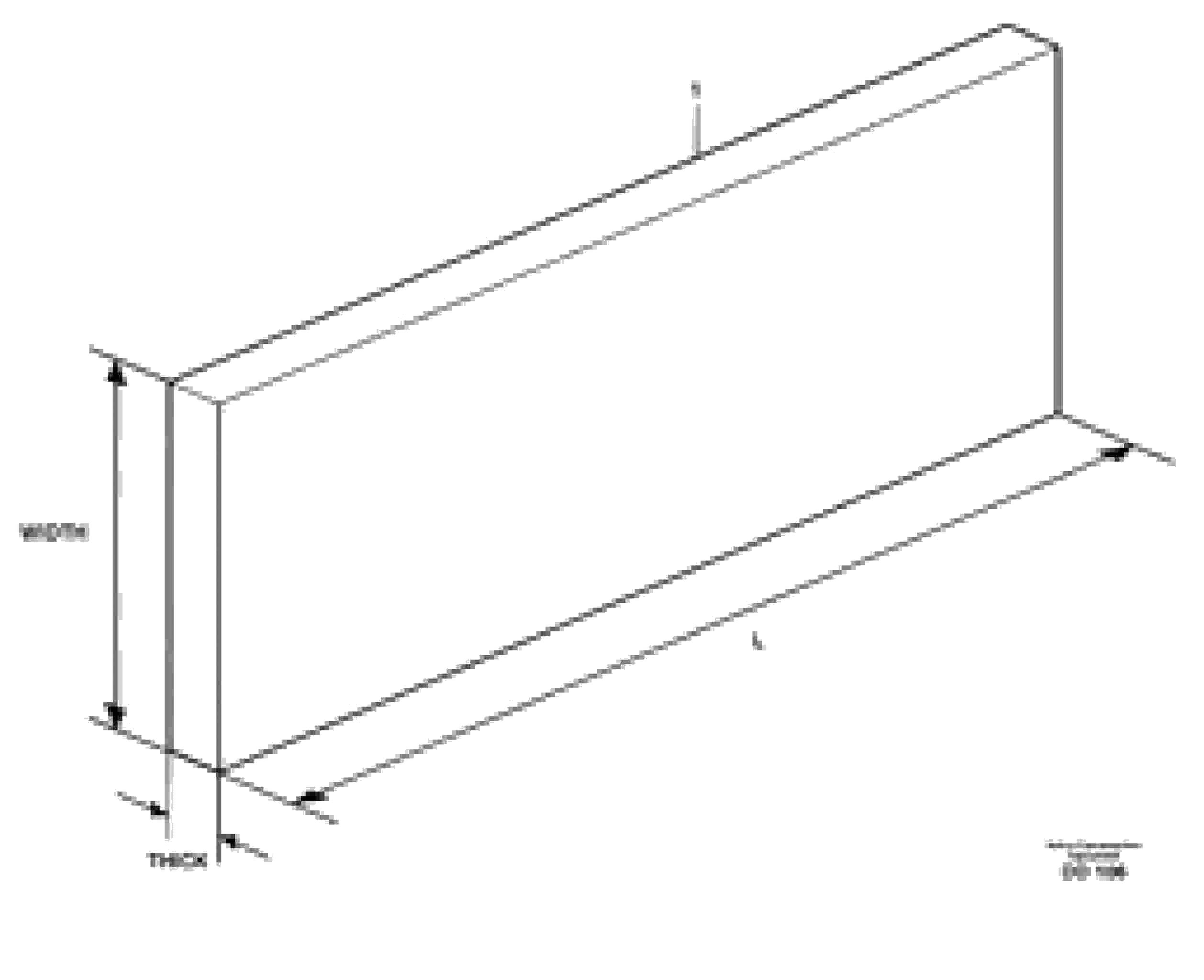 Схема запчастей Volvo L330C - 31395 Wear resistant steel sheets, 500 Brinell ATTACHMENTS ATTACHMENTS WHEEL LOADERS GEN. - C